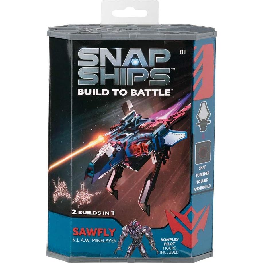 Juguete de Construcción Sawfly K.L.A.W. - Snap Ships 32 Piezas