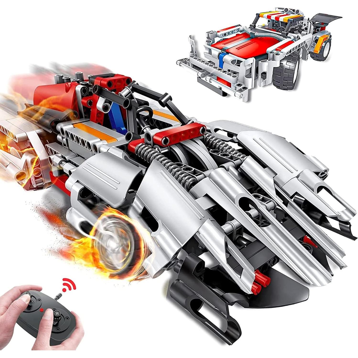 Juego de Construcción Coche RC Kididdo 326 Piezas 2 en 1