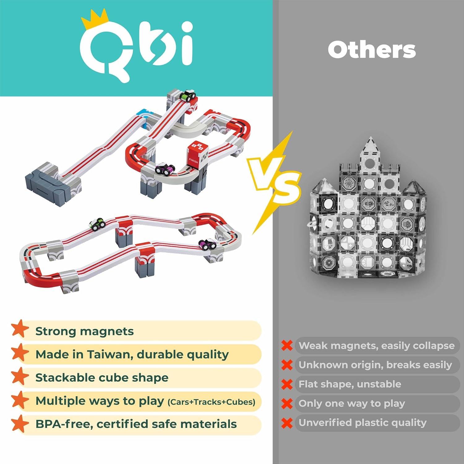 Bloques Magnéticos QBI Campeones de Velocidad 36PCS