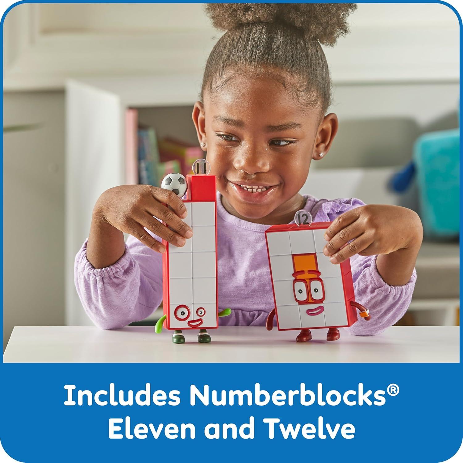 Figuras de Aprendizaje Numberblocks Once y Doce - hand2mind