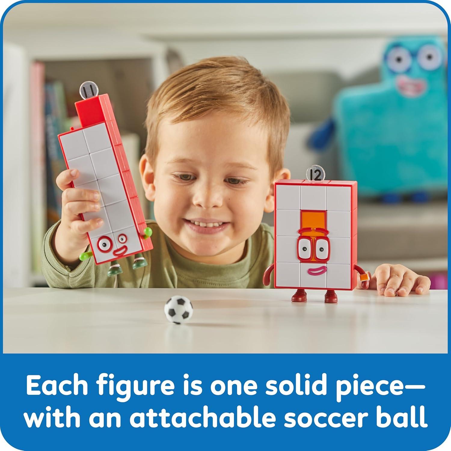 Figuras de Aprendizaje Numberblocks Once y Doce - hand2mind