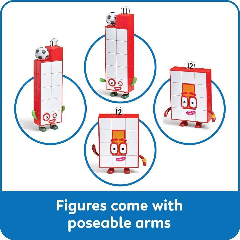 Figuras de Aprendizaje Numberblocks Once y Doce - hand2mind