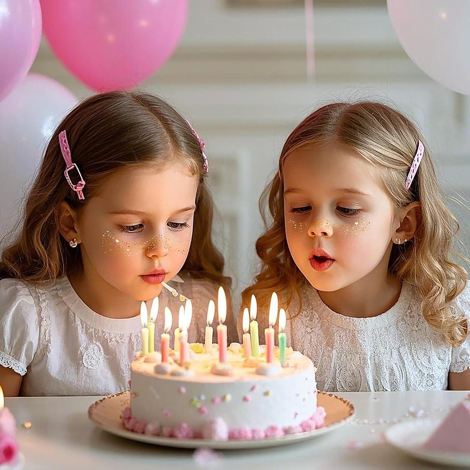 Tatuajes Temporales de Pecas Brillantes Diesetsr - 10 Piezas