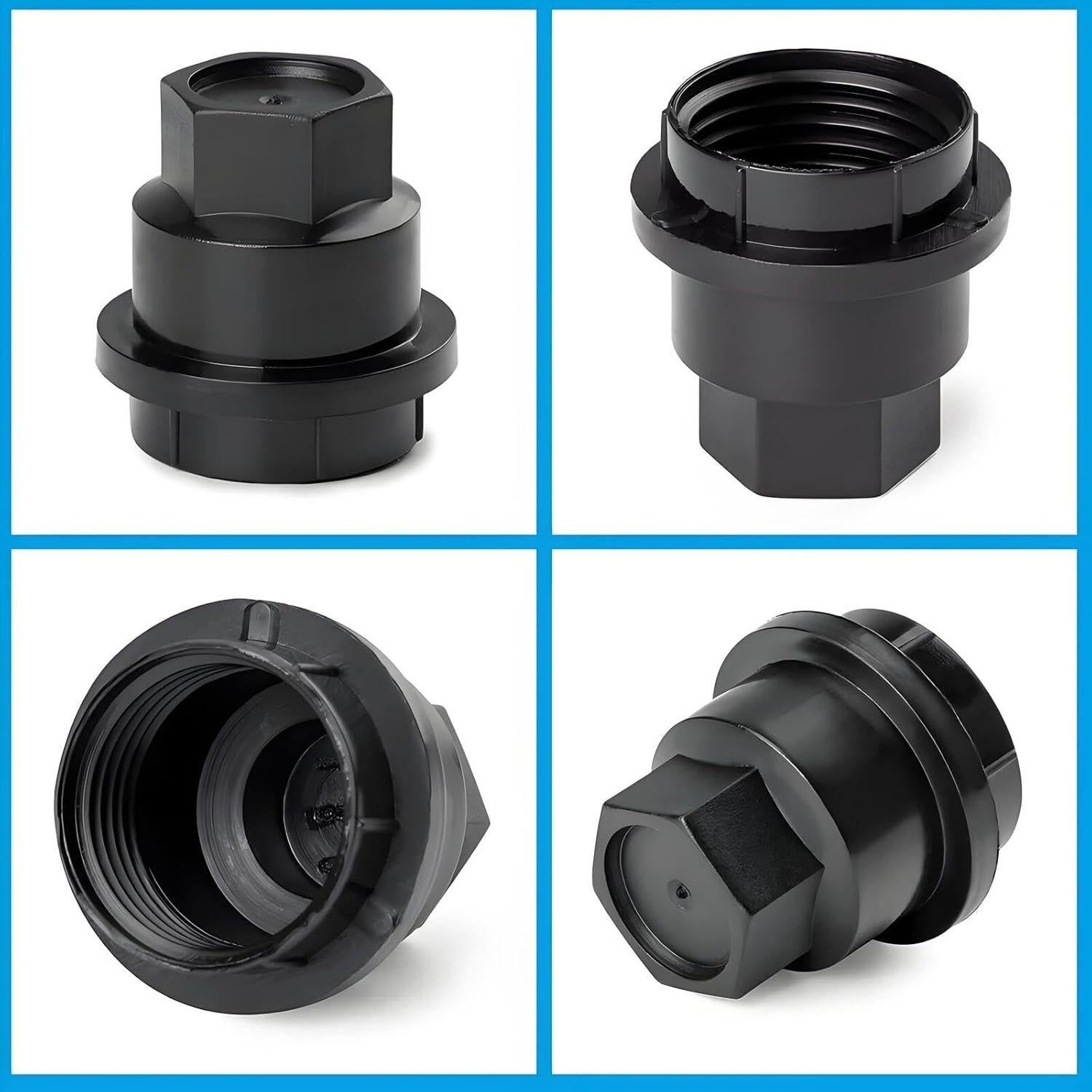 20 Tapas de Cubierta de Tuerca de Llantas WESEAGO para Chevrolet S10