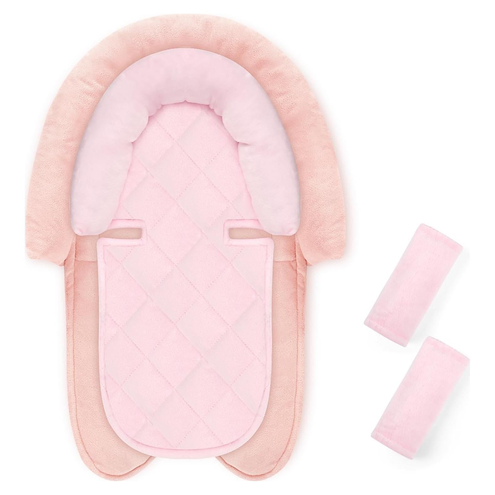 Soporte para Cabeza y Cuerpo Pea Pod 2 en 1 Rosa Claro