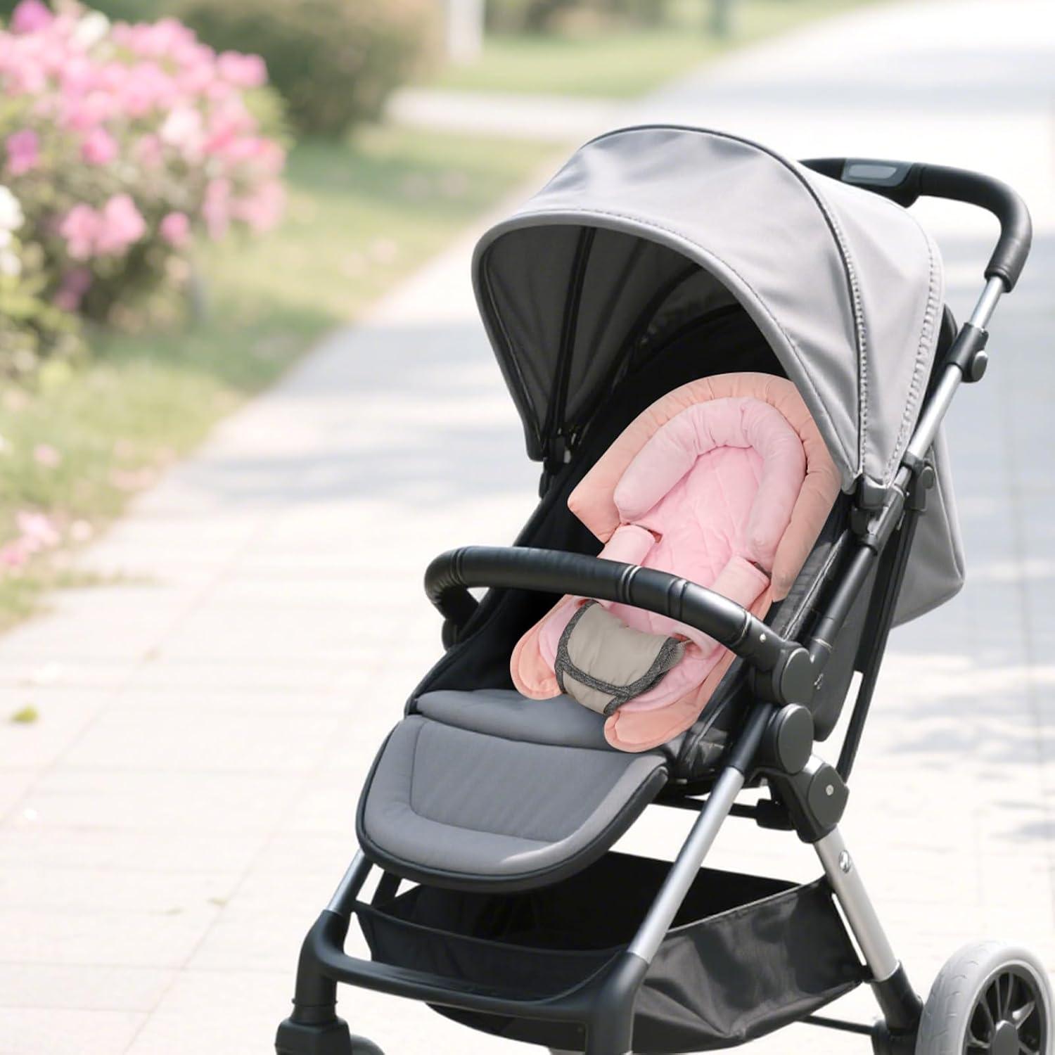 Soporte para Cabeza y Cuerpo Pea Pod 2 en 1 Rosa Claro