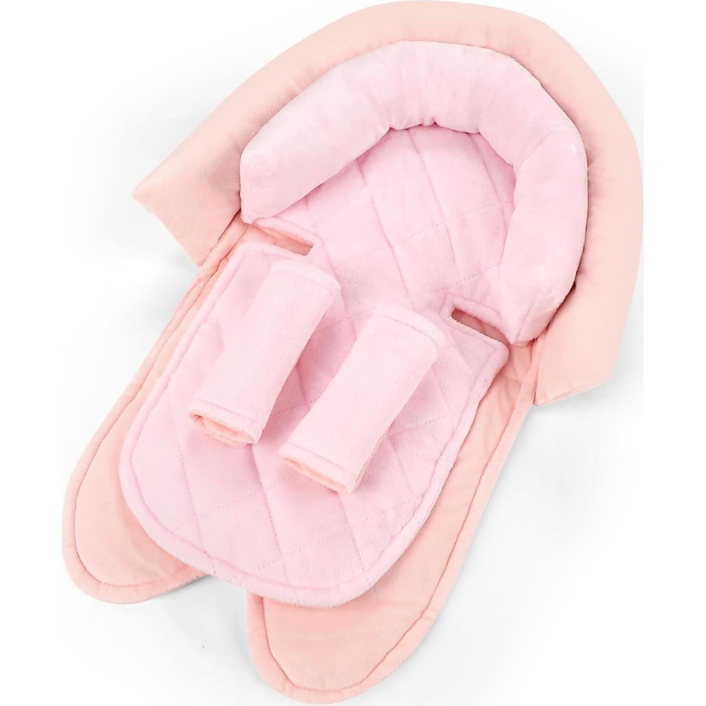Soporte para Cabeza y Cuerpo Pea Pod 2 en 1 Rosa Claro