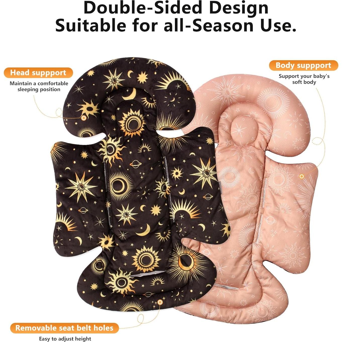 Inserto para Bebés BUBBYNOOK Compatible con Mamaroo y Graco - Estrellas