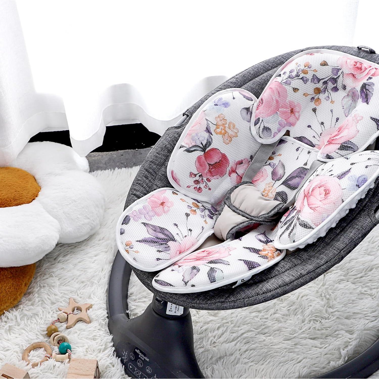 Inserto para Asiento de Auto Pea Pod 2 en 1 Rosa Floral