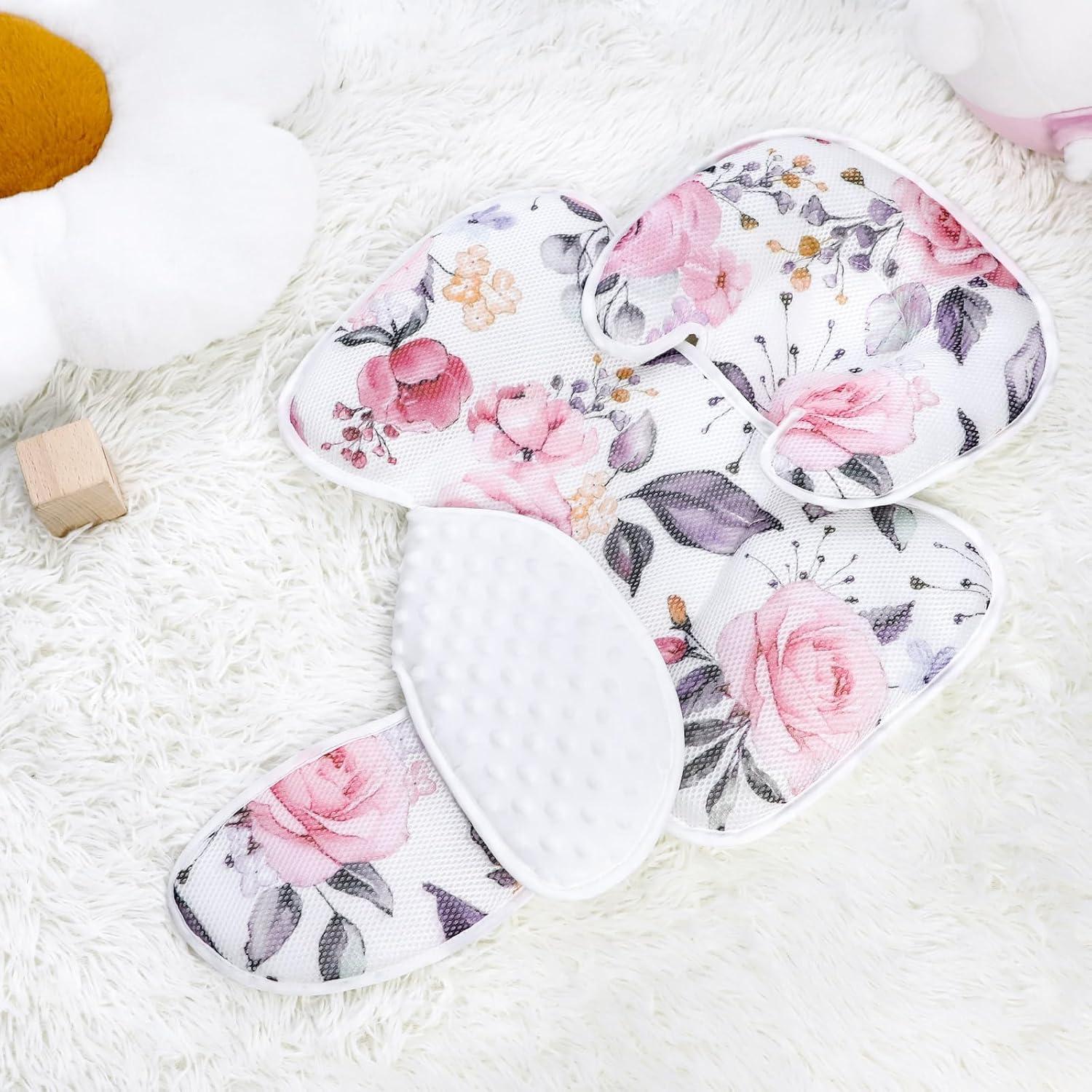 Inserto para Asiento de Auto Pea Pod 2 en 1 Rosa Floral