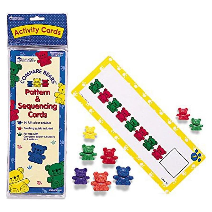 Tarjetas de Patrón Learning Resources 16 Piezas Educación 3+