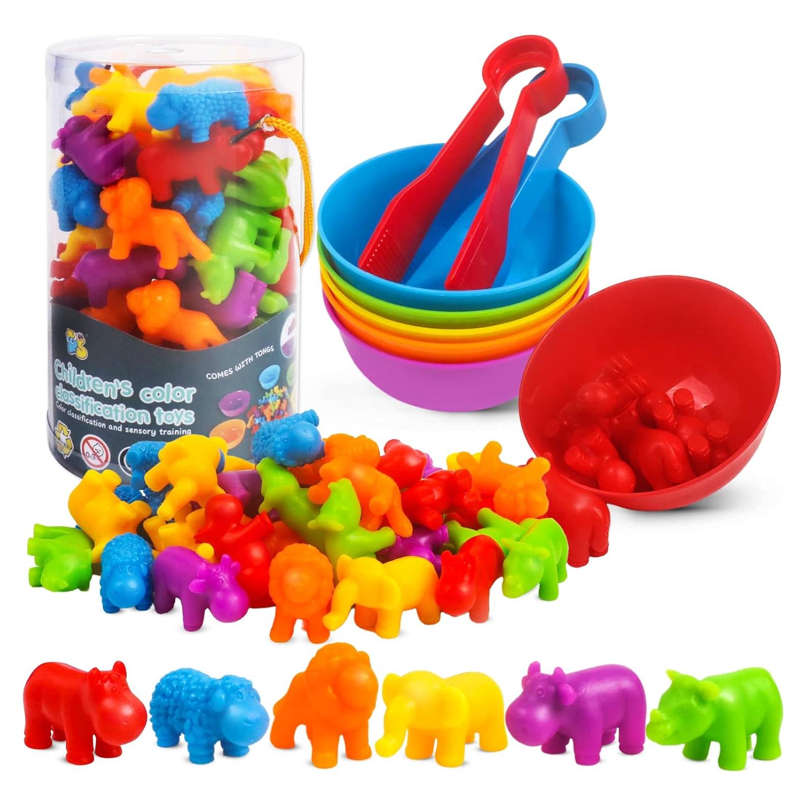 Juego de Clasificación de Animales GKDOMS 36 Piezas Montessori