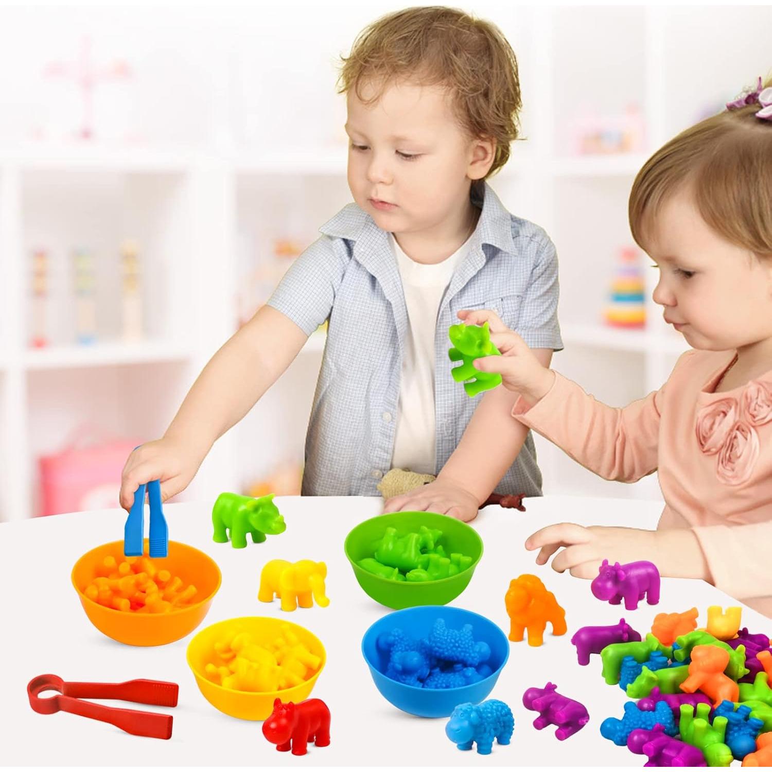 Juego de Clasificación de Animales GKDOMS 36 Piezas Montessori