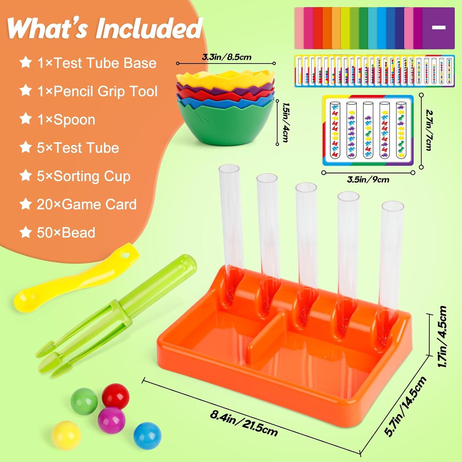 Juguetes Montessori Aizweb de Conteo y Clasificación de Colores
