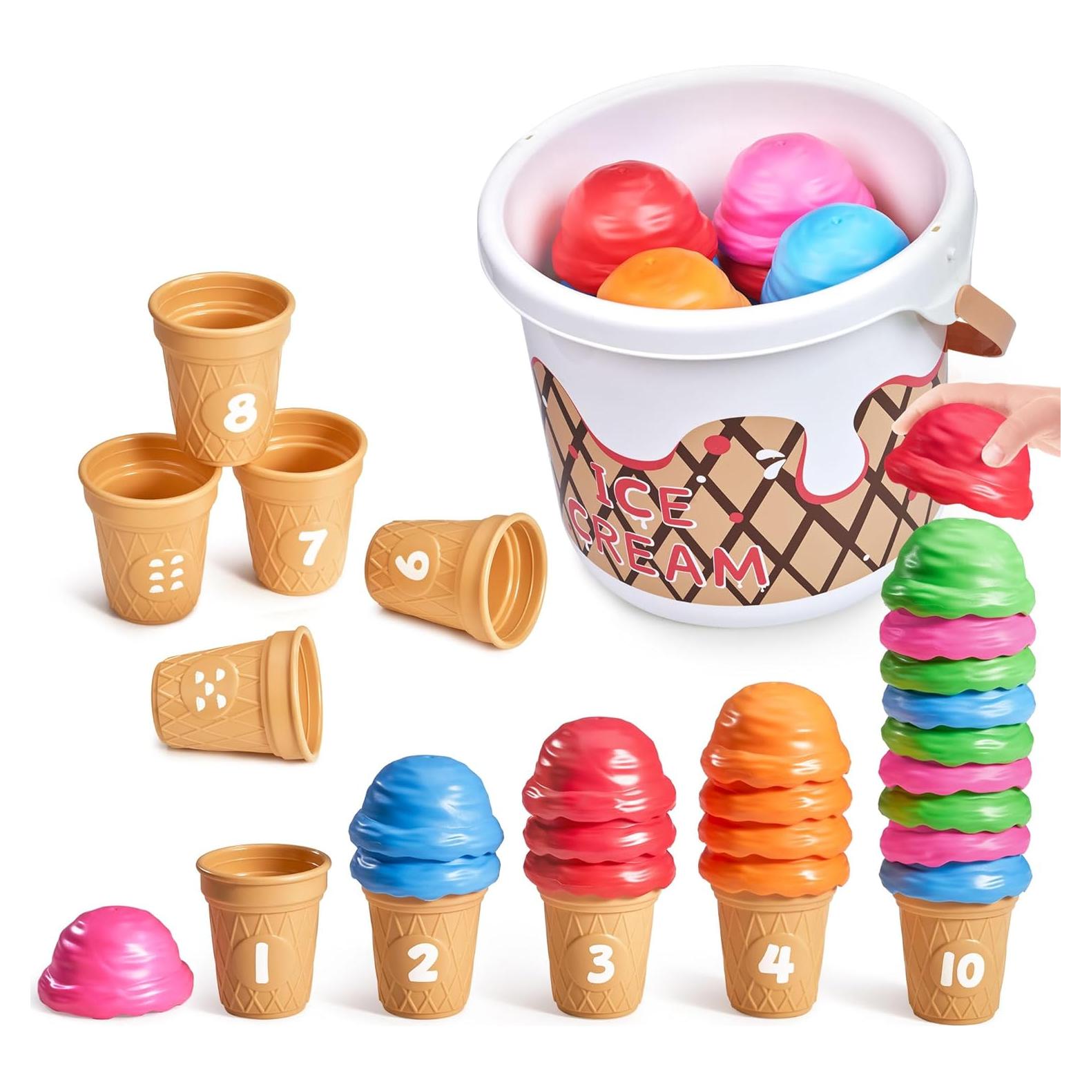 Conjunto de Juguetes de Aprendizaje JoyCat Helado 30PCS