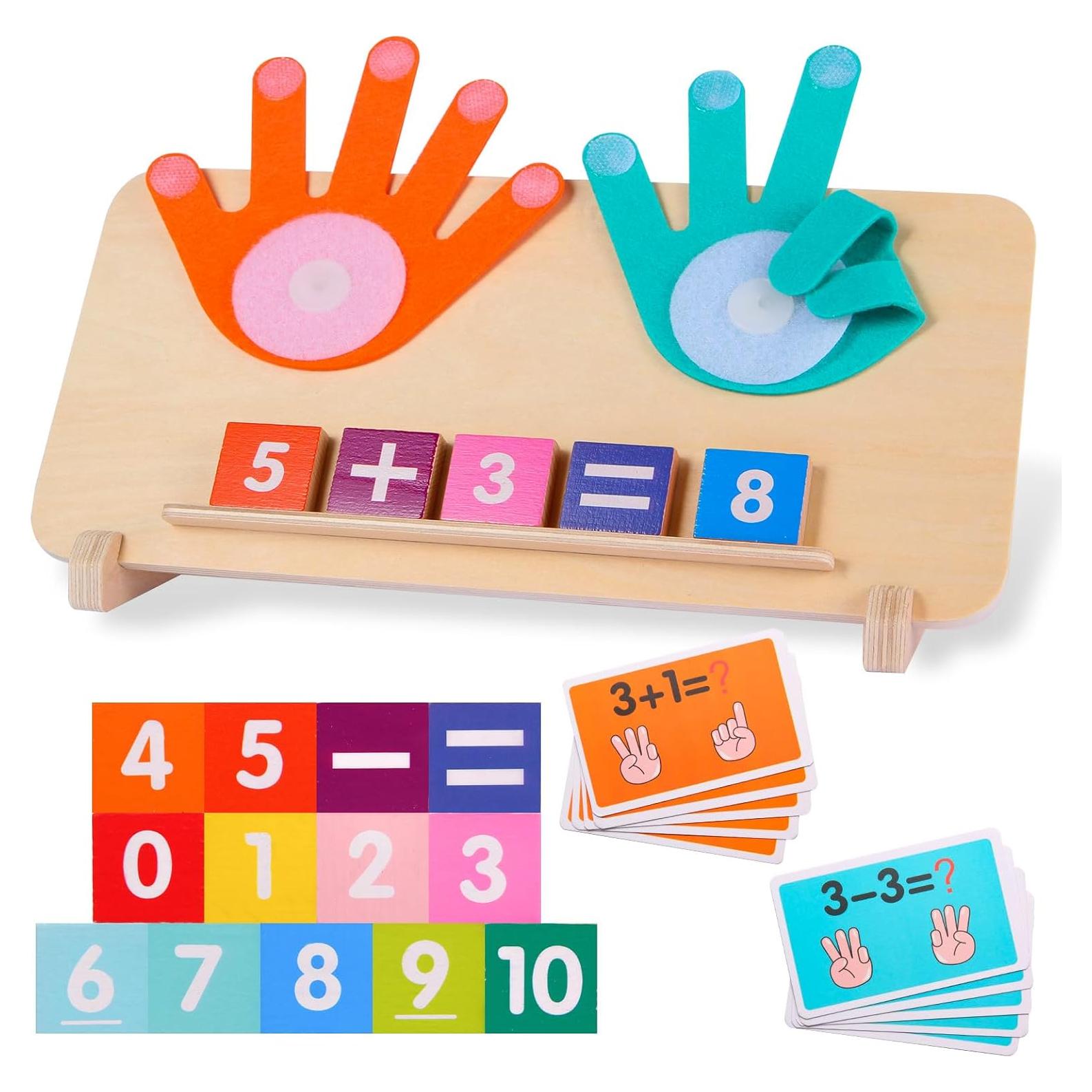 Juguetes Montessori BSADIY para Niños 3-5 Años - Matemáticas