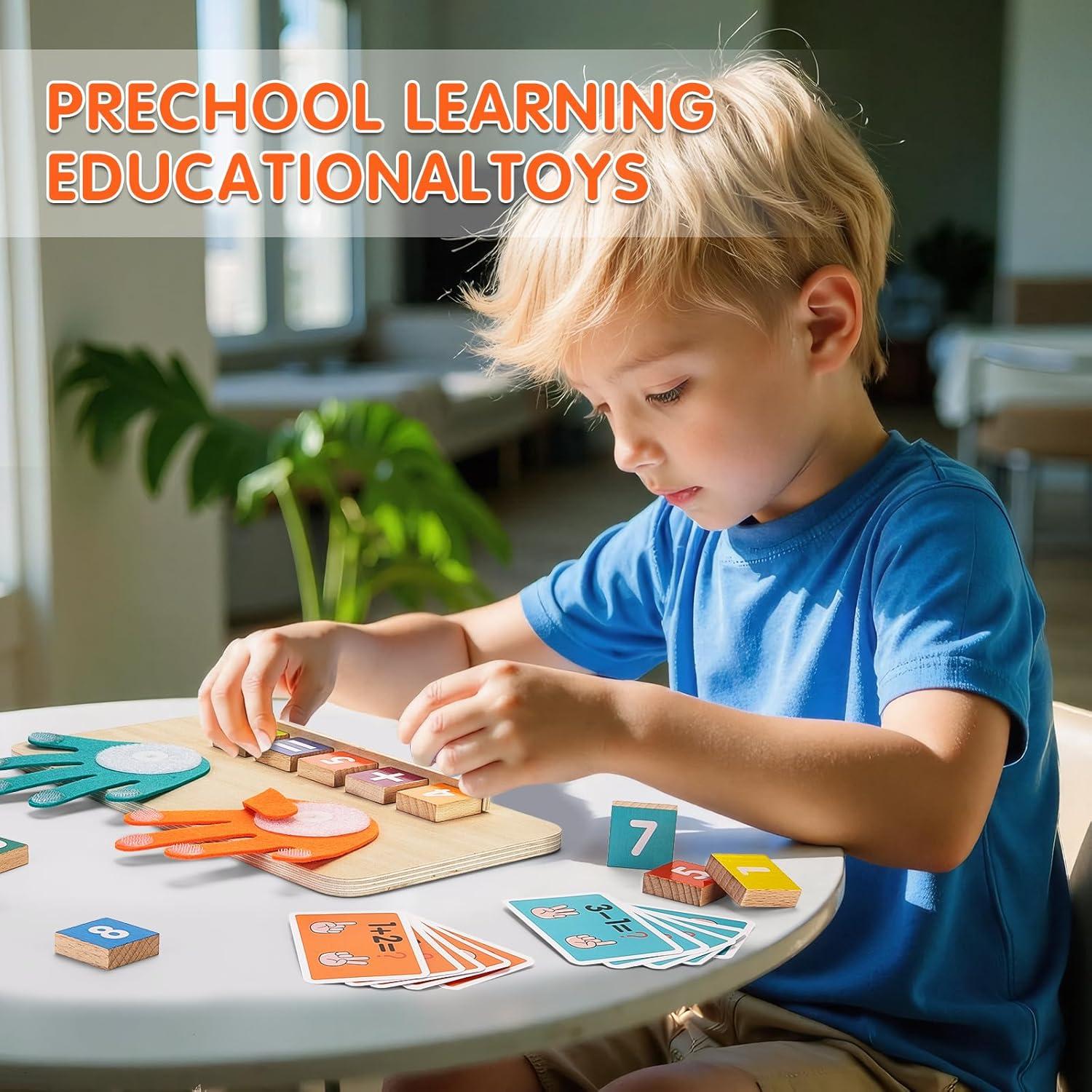 Juguetes Montessori BSADIY para Niños 3-5 Años - Matemáticas