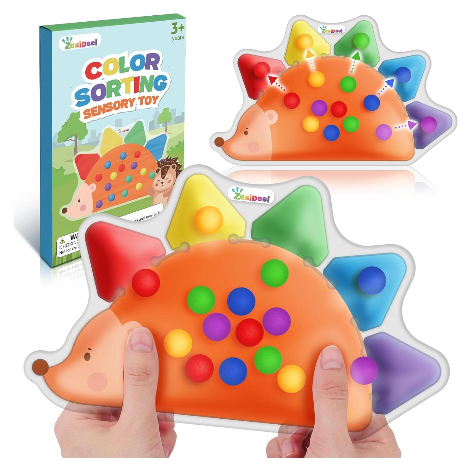 Juguete Sensorial de Clasificación de Colores ZAXIDEEL 15 Piezas