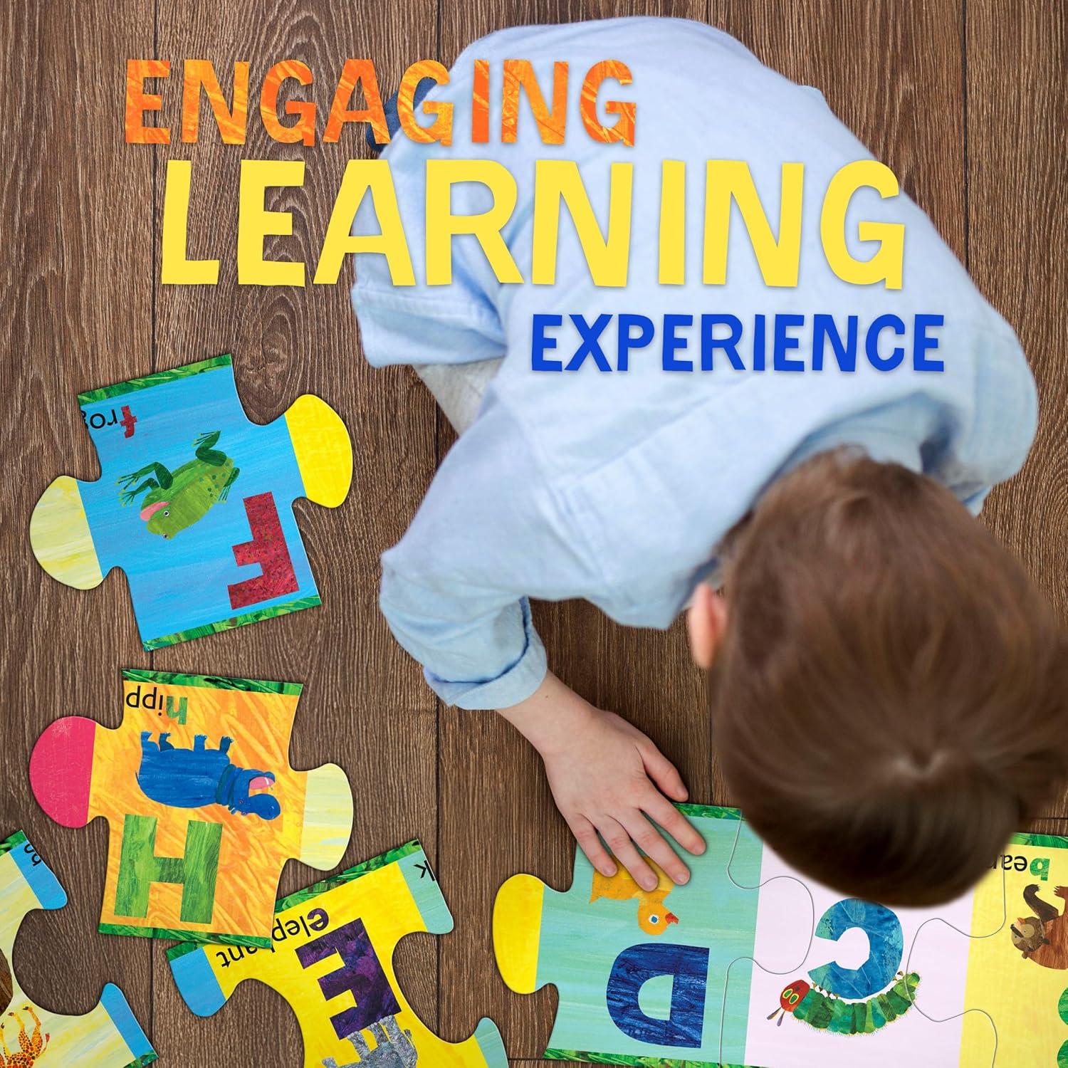 Rompecabezas de Piso 2 Lados Eric Carle ABC 123 3.05m