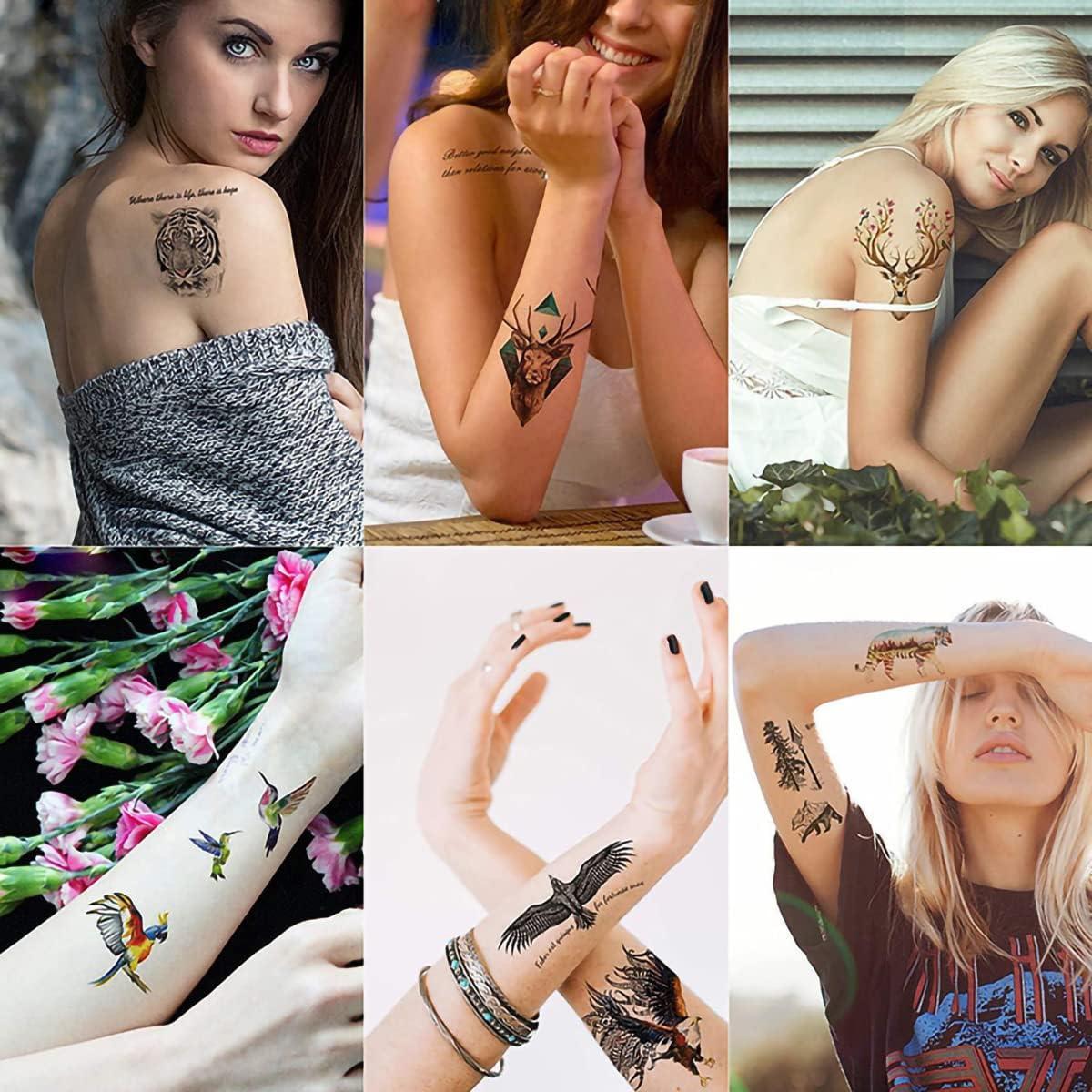 Kit de Tatuajes Temporales NewCraft - 3 Botellas Tinta Roja