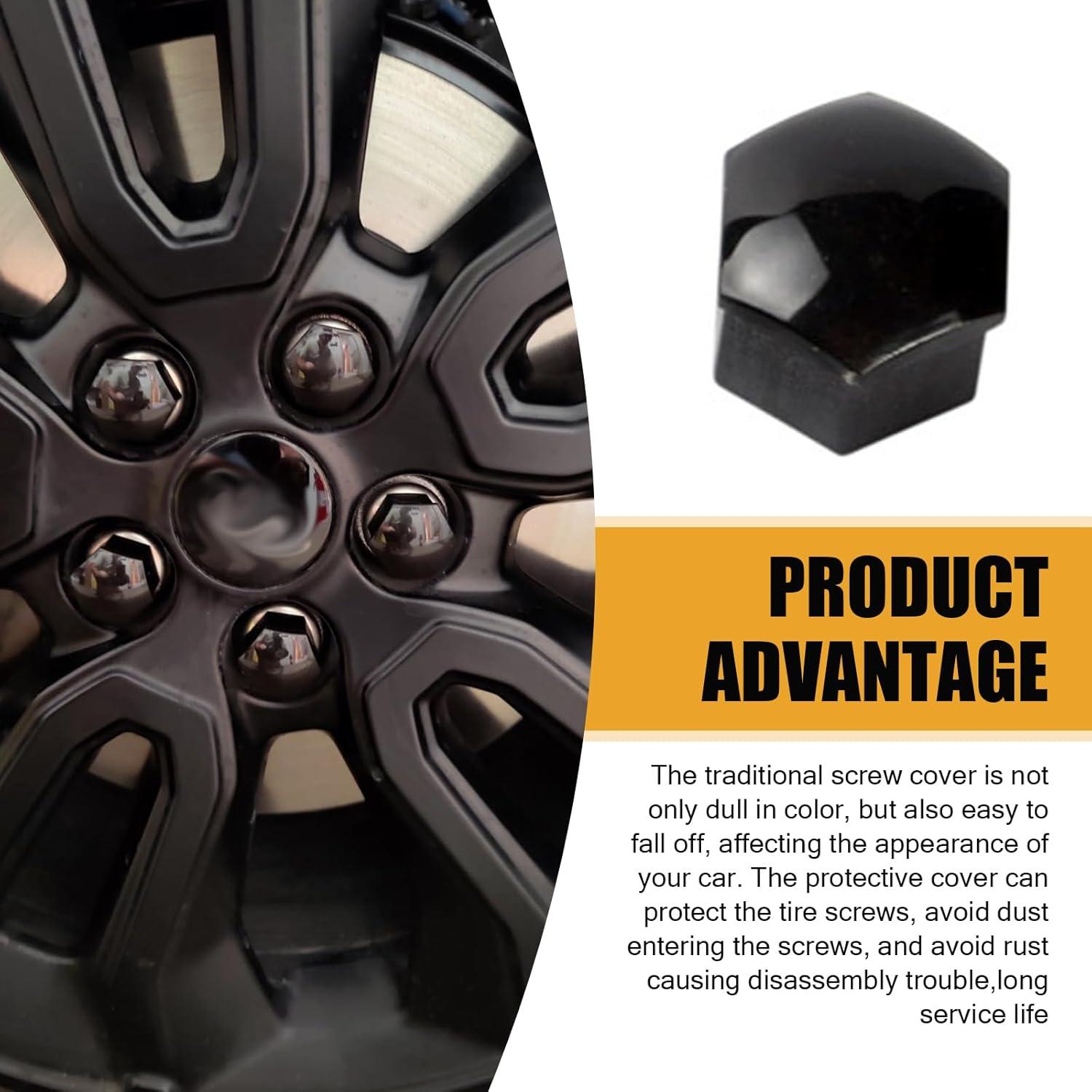 Cubiertas de Tuercas de Rueda MLY 19mm Antirrobo 21 Piezas