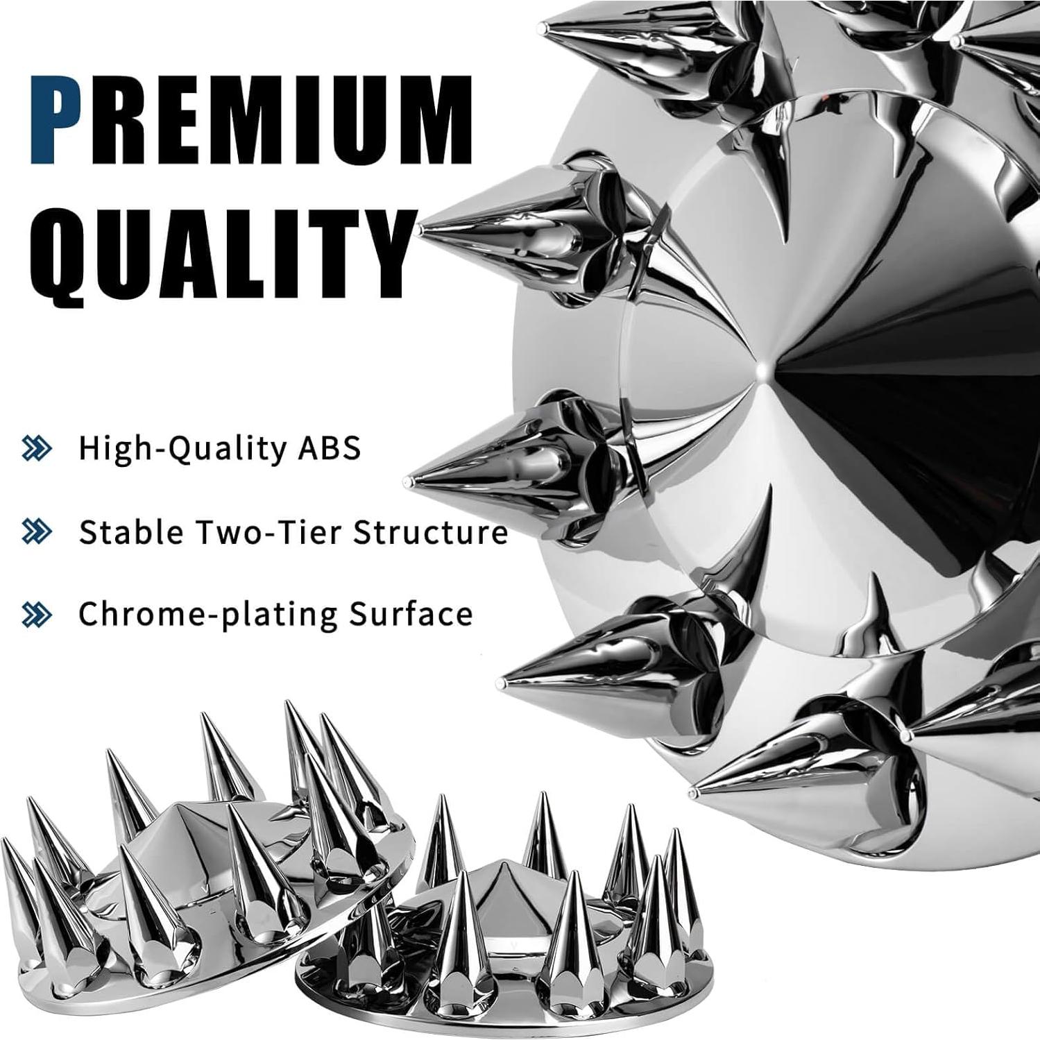 Cubiertas de Rueda Wehymne para Camiones Semi - 2 Delanteras y 4 Traseras