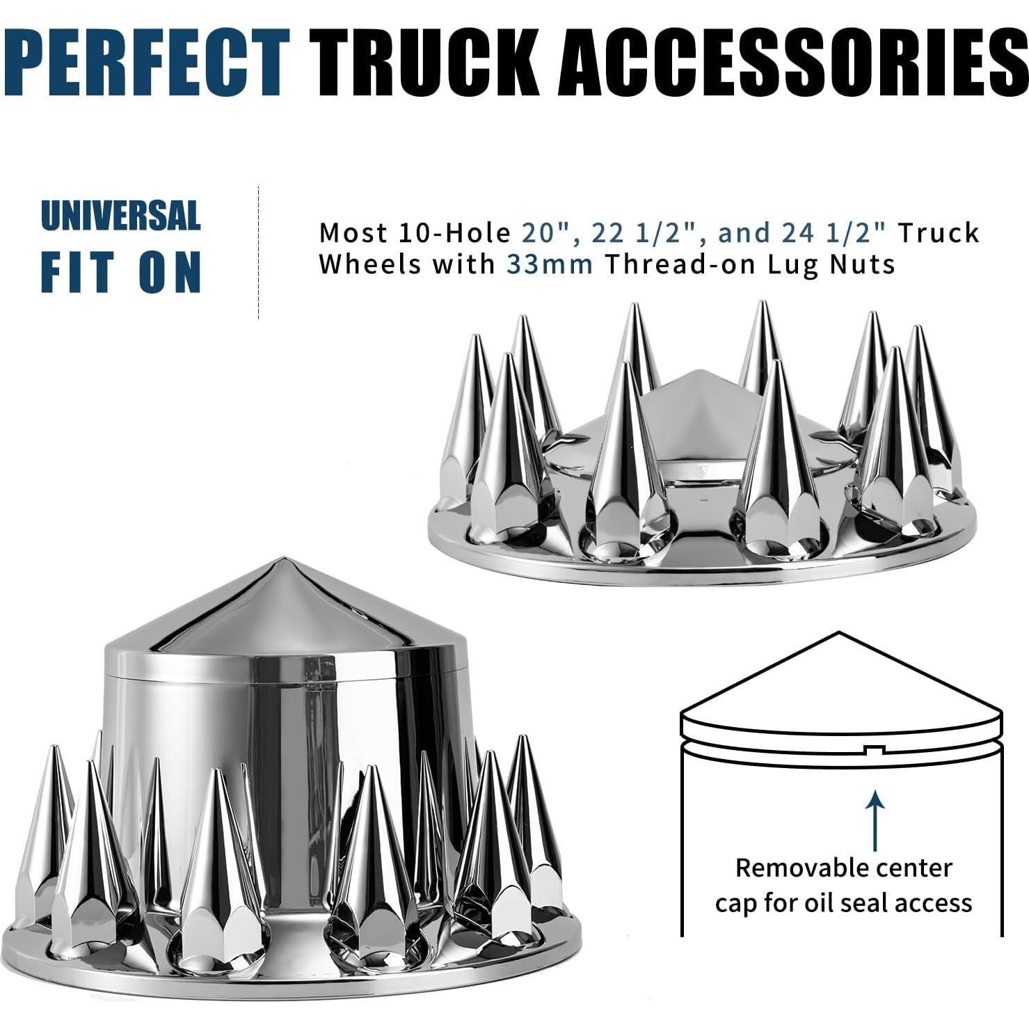 Cubiertas de Rueda Wehymne para Camiones Semi - 2 Delanteras y 4 Traseras