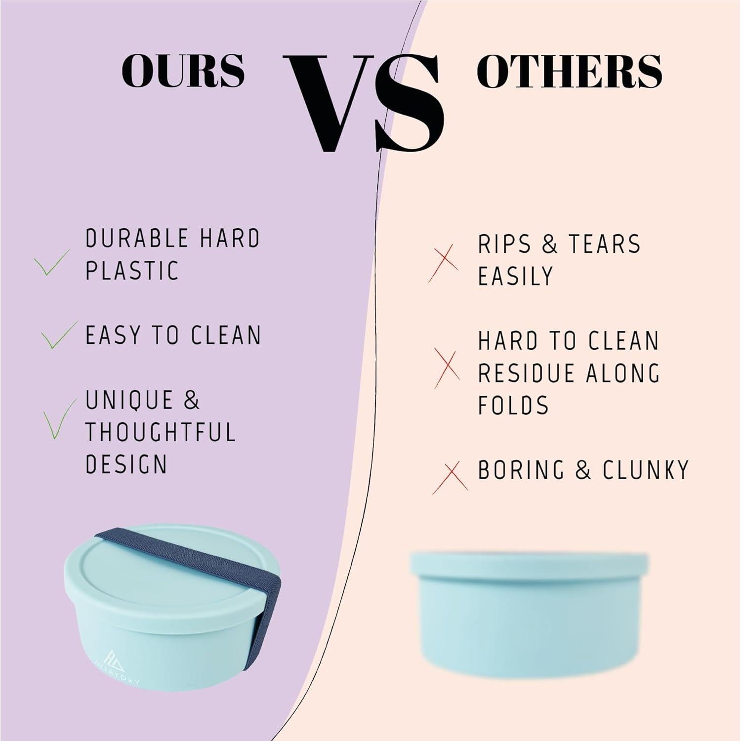 Tazones de Viaje para Perros AVERYDAY 2-en-1 0.29L y 0.57L