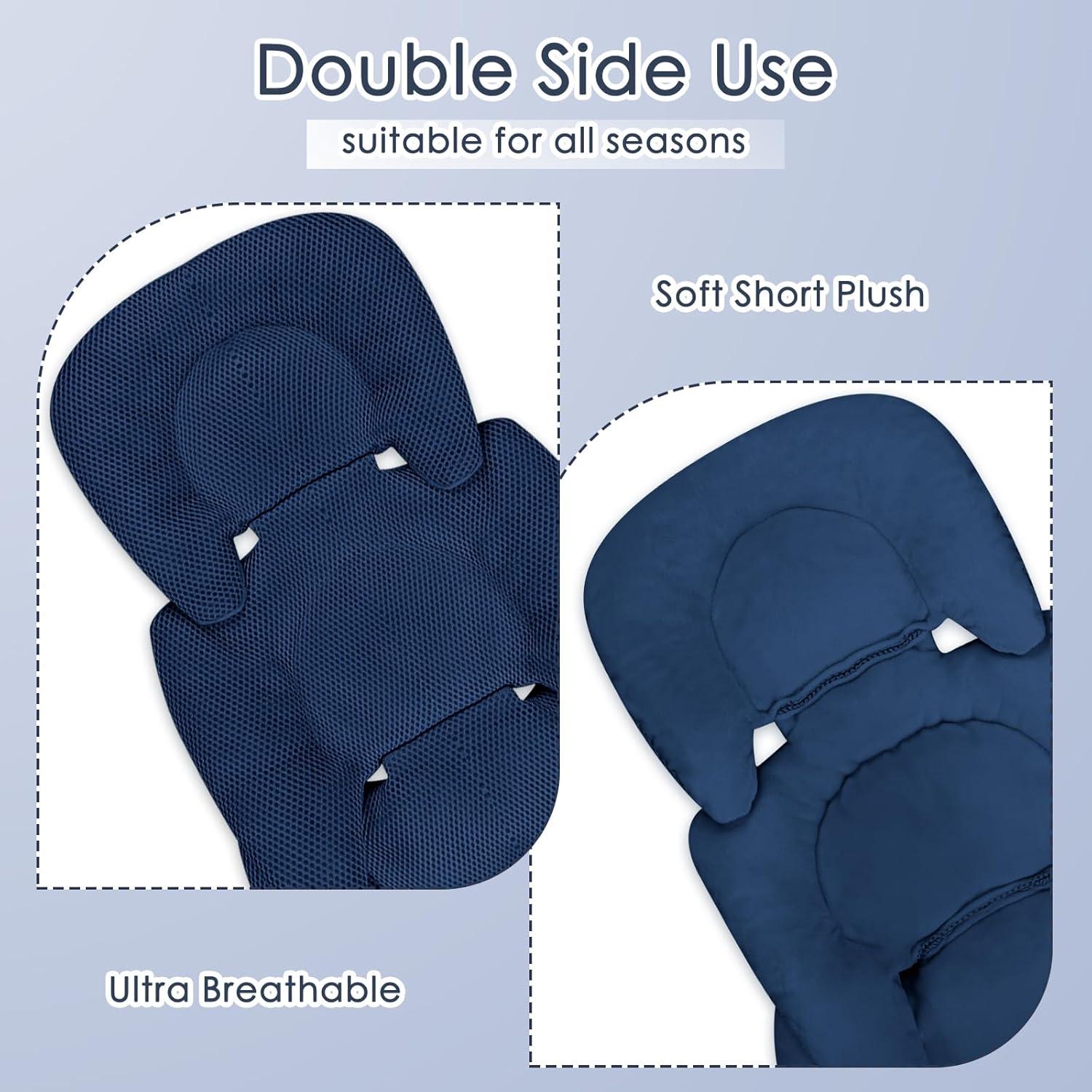 Inserto para asiento de auto WINGHENLEE LW0029 azul para bebés
