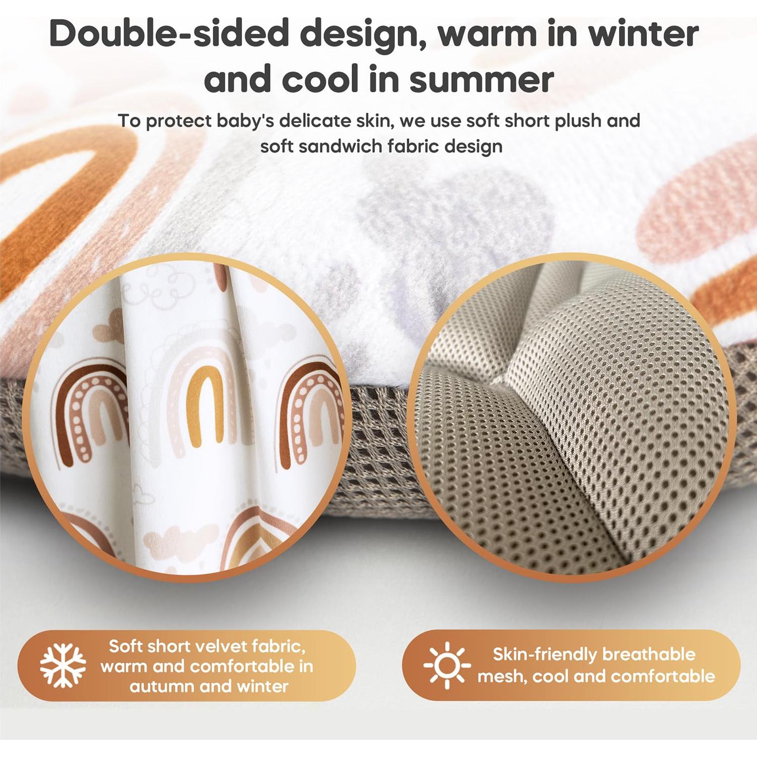 Inserto para Bebés Mamatepe Compatible 4moms MamaRoo RockaRoo