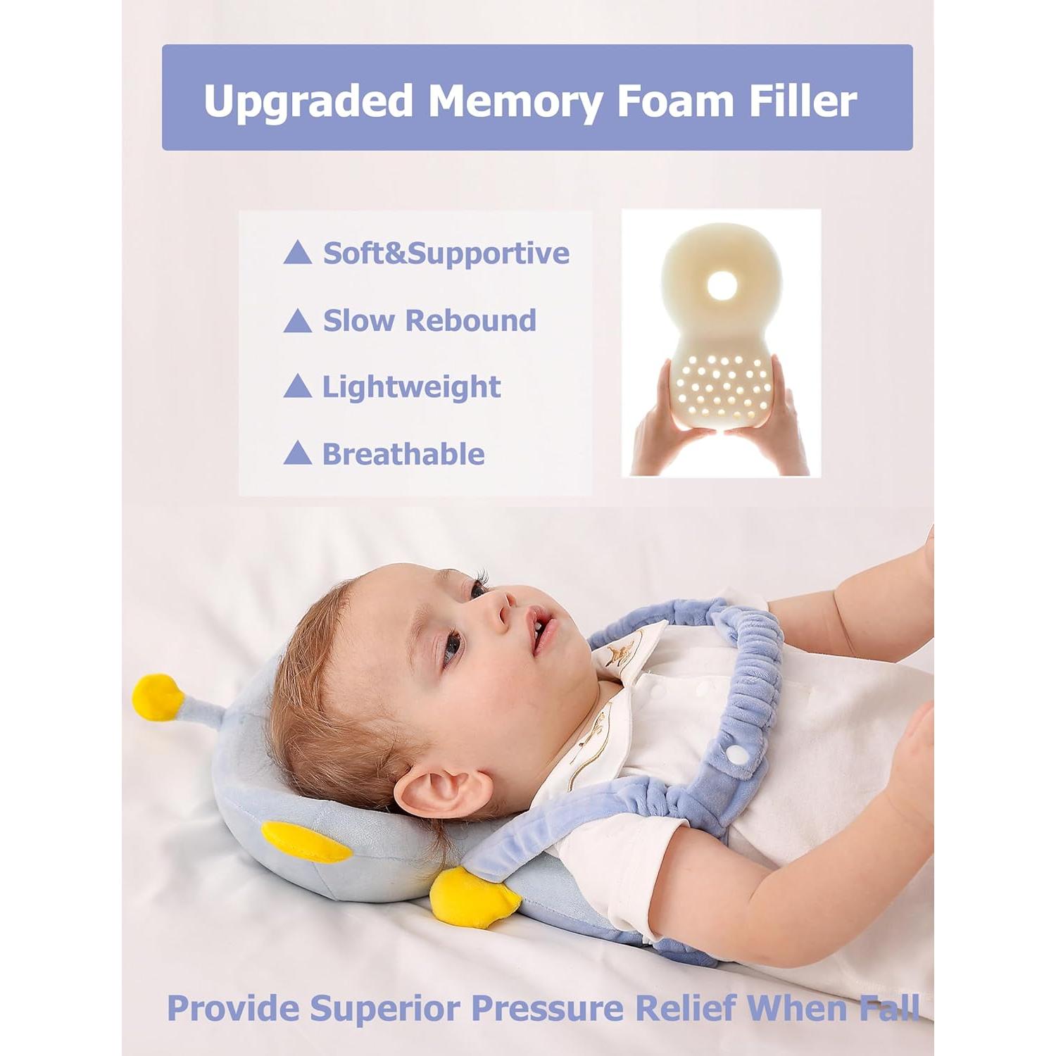 Mochila Protectora de Cabeza para Bebés JunNeng Astronauta Azul