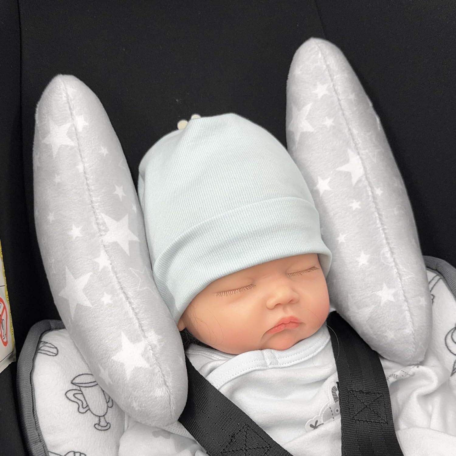 Almohada de Viaje para Bebés H007H Estrella Ajustable