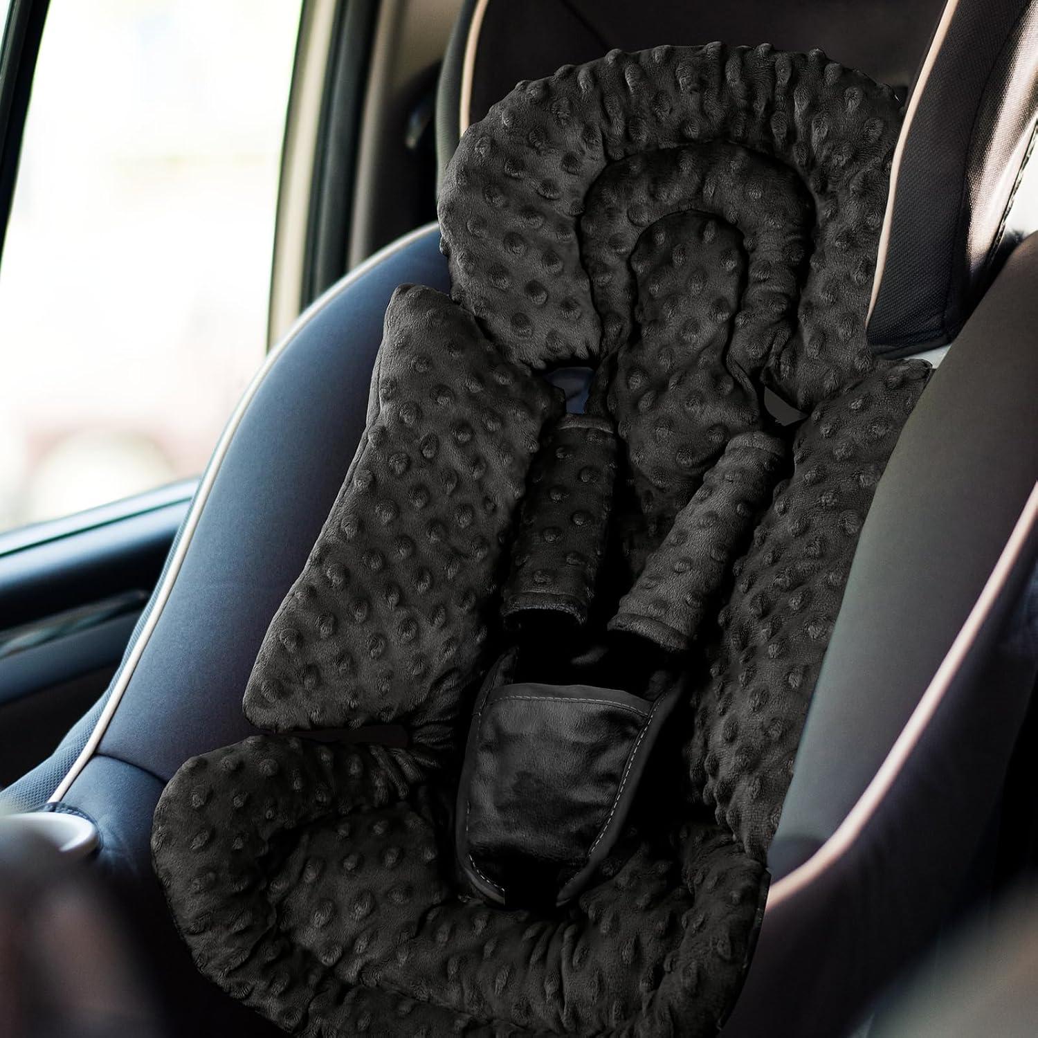 Inserto para Asiento de Auto Bebé JDT 3 en 1 Negro