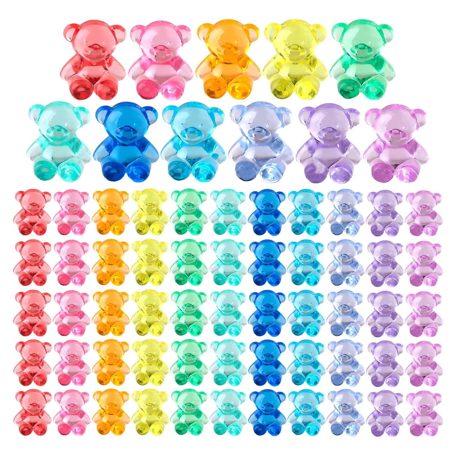 Mini Animales de Resina Niceup - 360 Piezas Oso 1.6cm