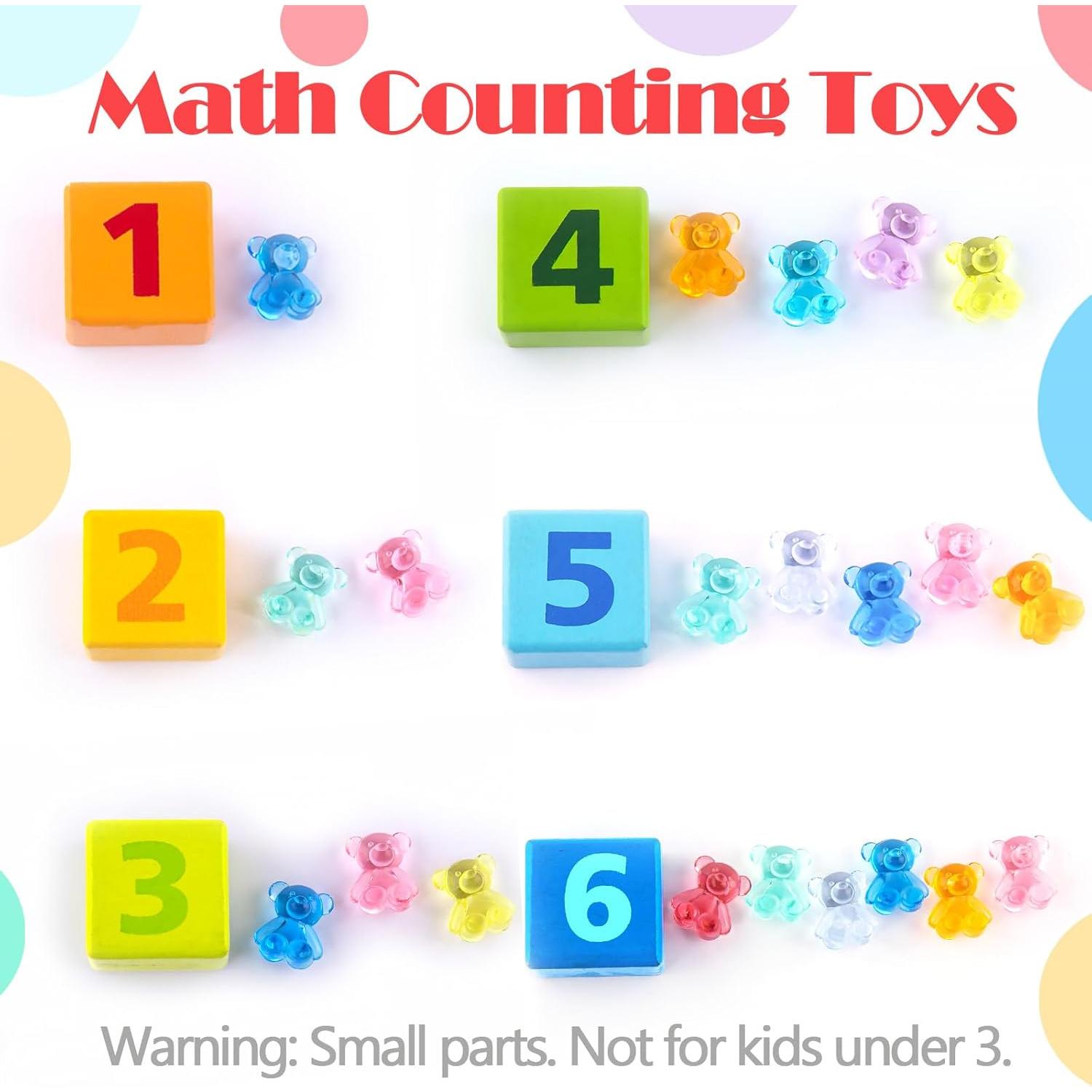 Mini Animales de Resina Niceup - 360 Piezas Oso 1.6cm