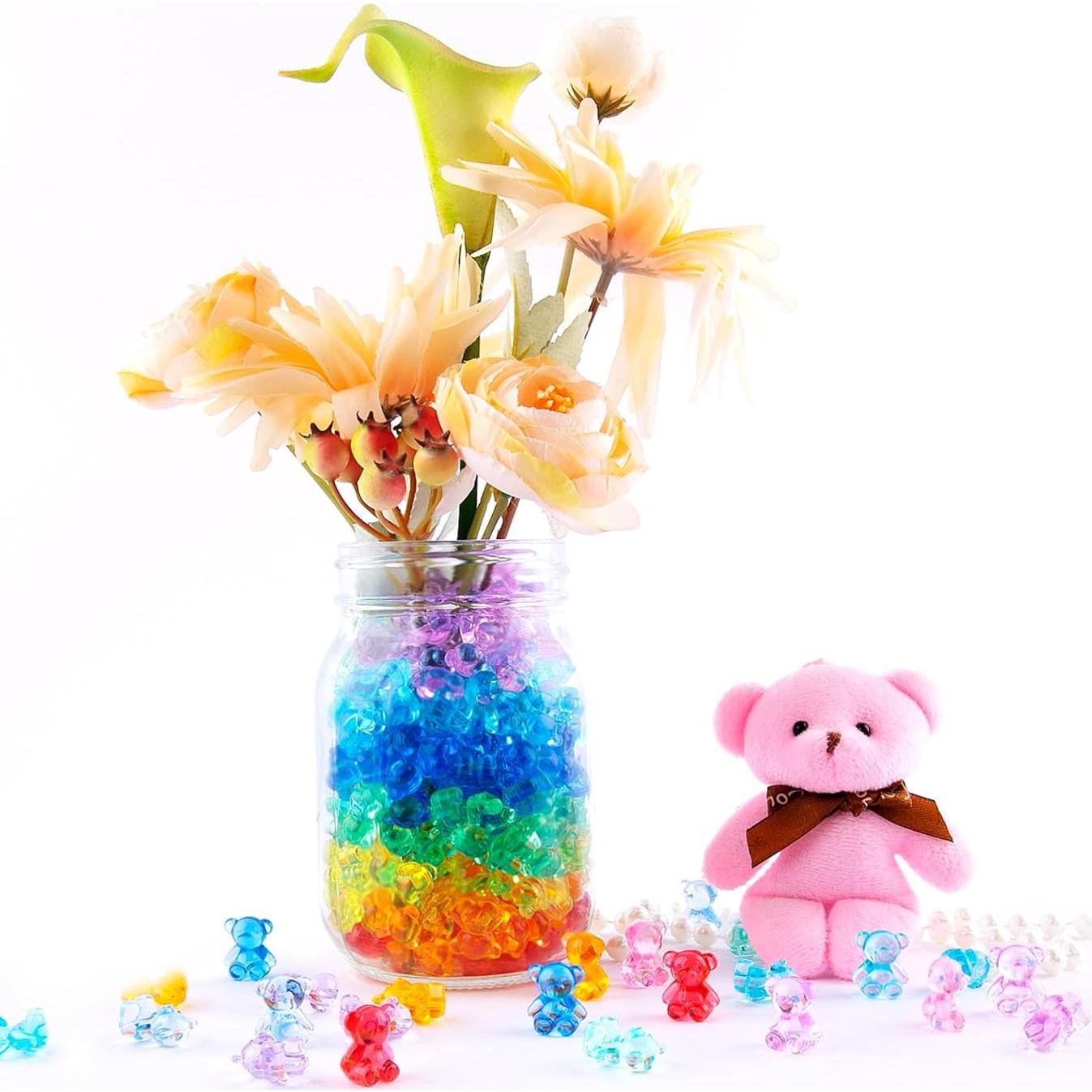 Mini Animales de Resina Niceup - 360 Piezas Oso 1.6cm