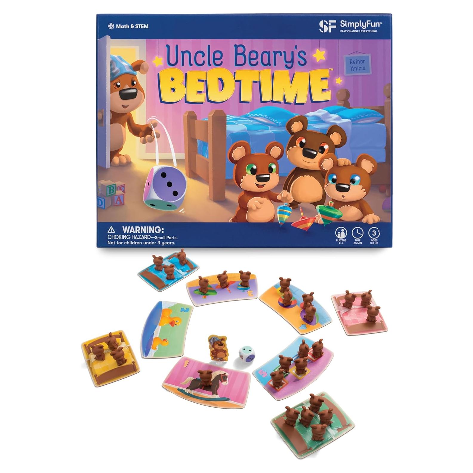 Juego educativo Hora de dormir Tío Beary - 2 a 4 jugadores