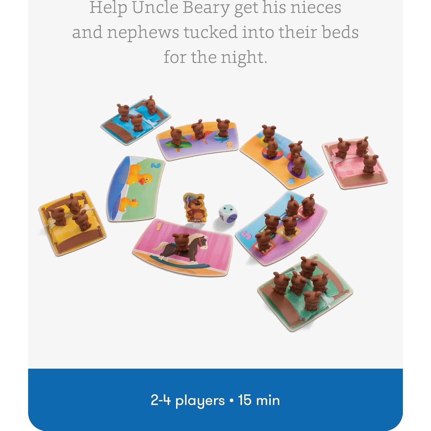 Juego educativo Hora de dormir Tío Beary - 2 a 4 jugadores