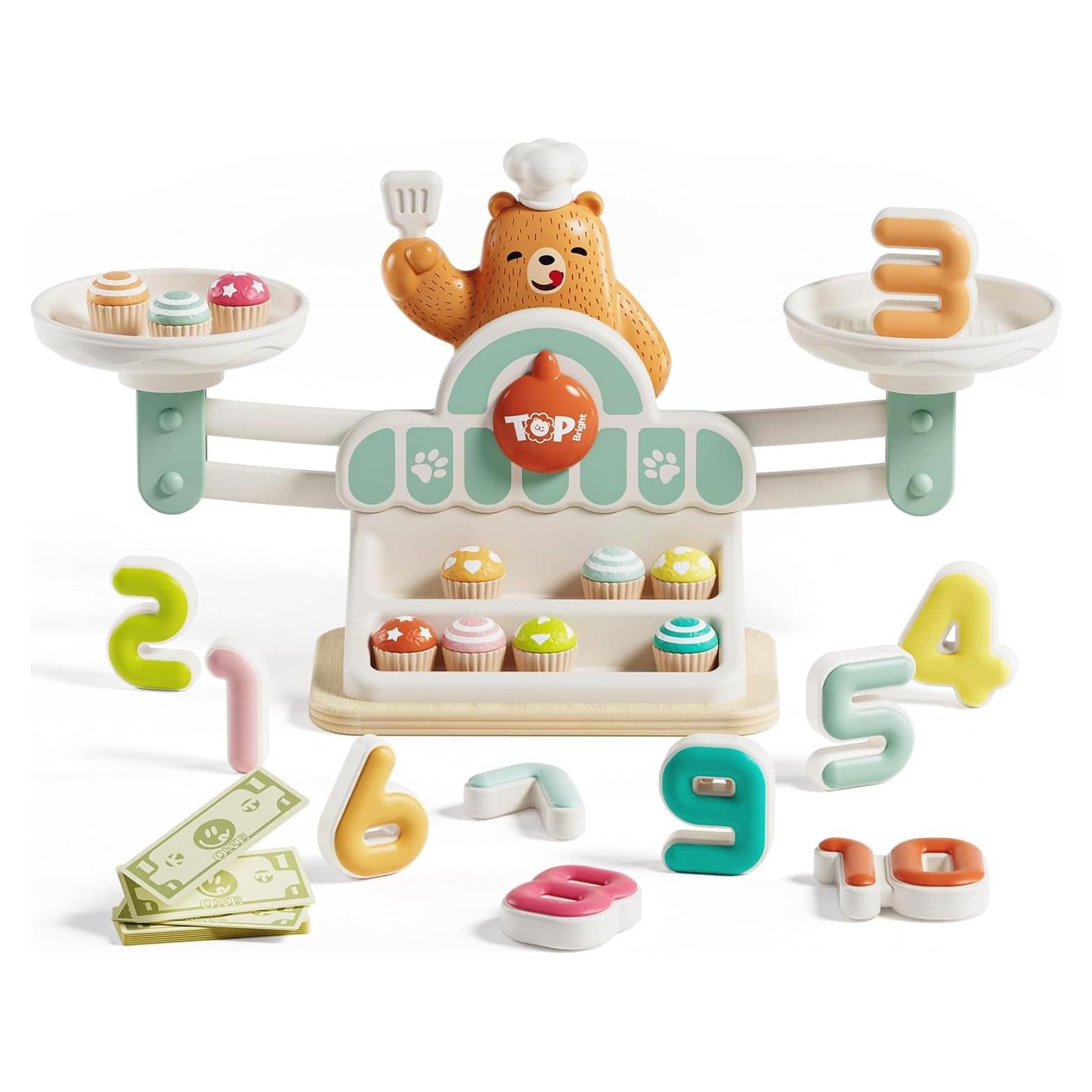 Juego de Matemáticas en Equilibrio TOP BRIGHT - Juguete STEM 3 años