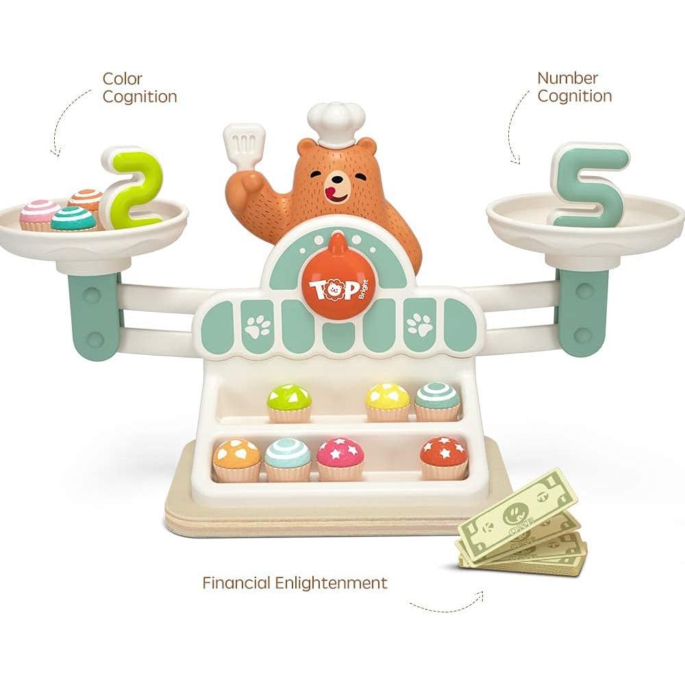 Juego de Matemáticas en Equilibrio TOP BRIGHT - Juguete STEM 3 años