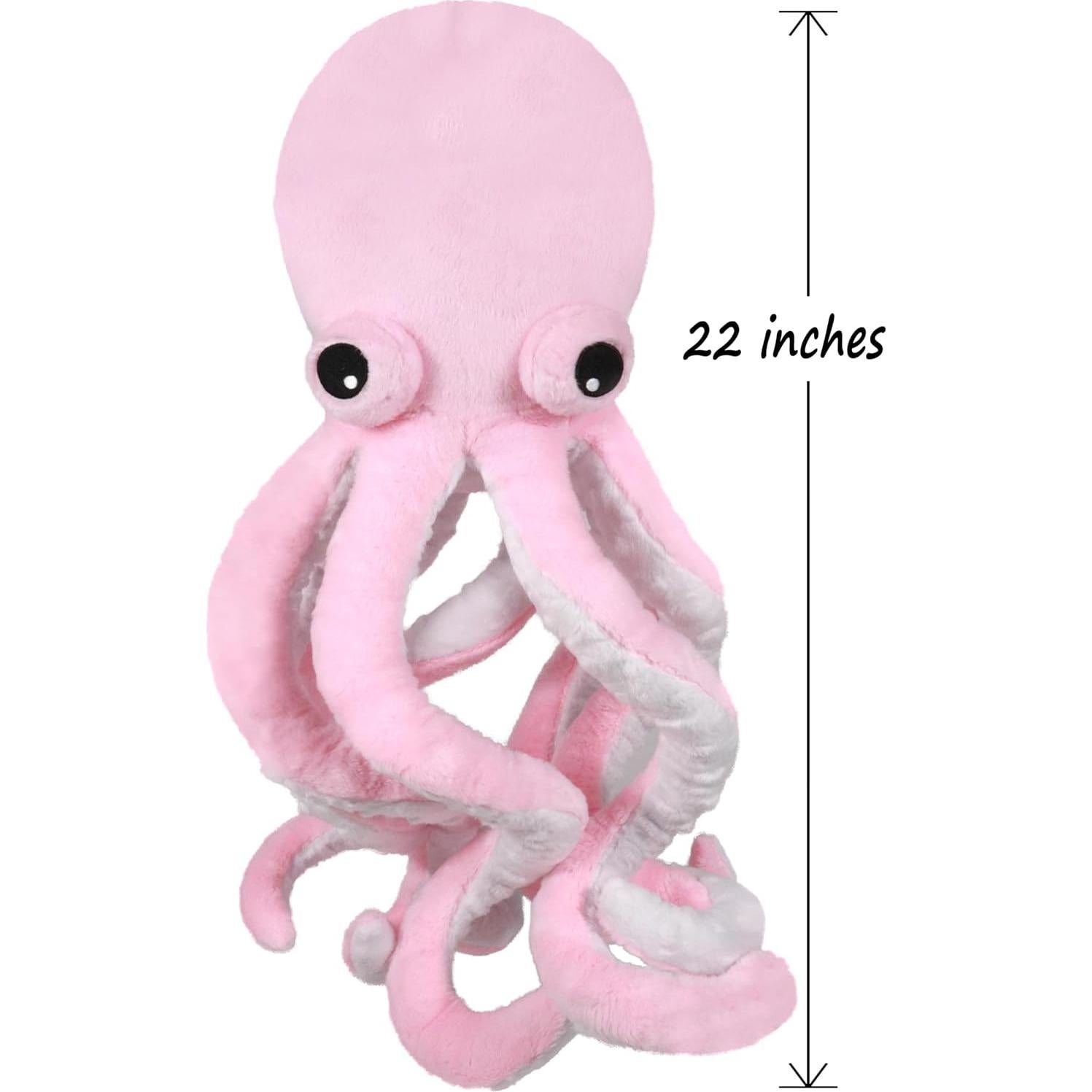 Juguete de Peluche Pulpo Rosa Oso Rey de Hielo 55.88 cm