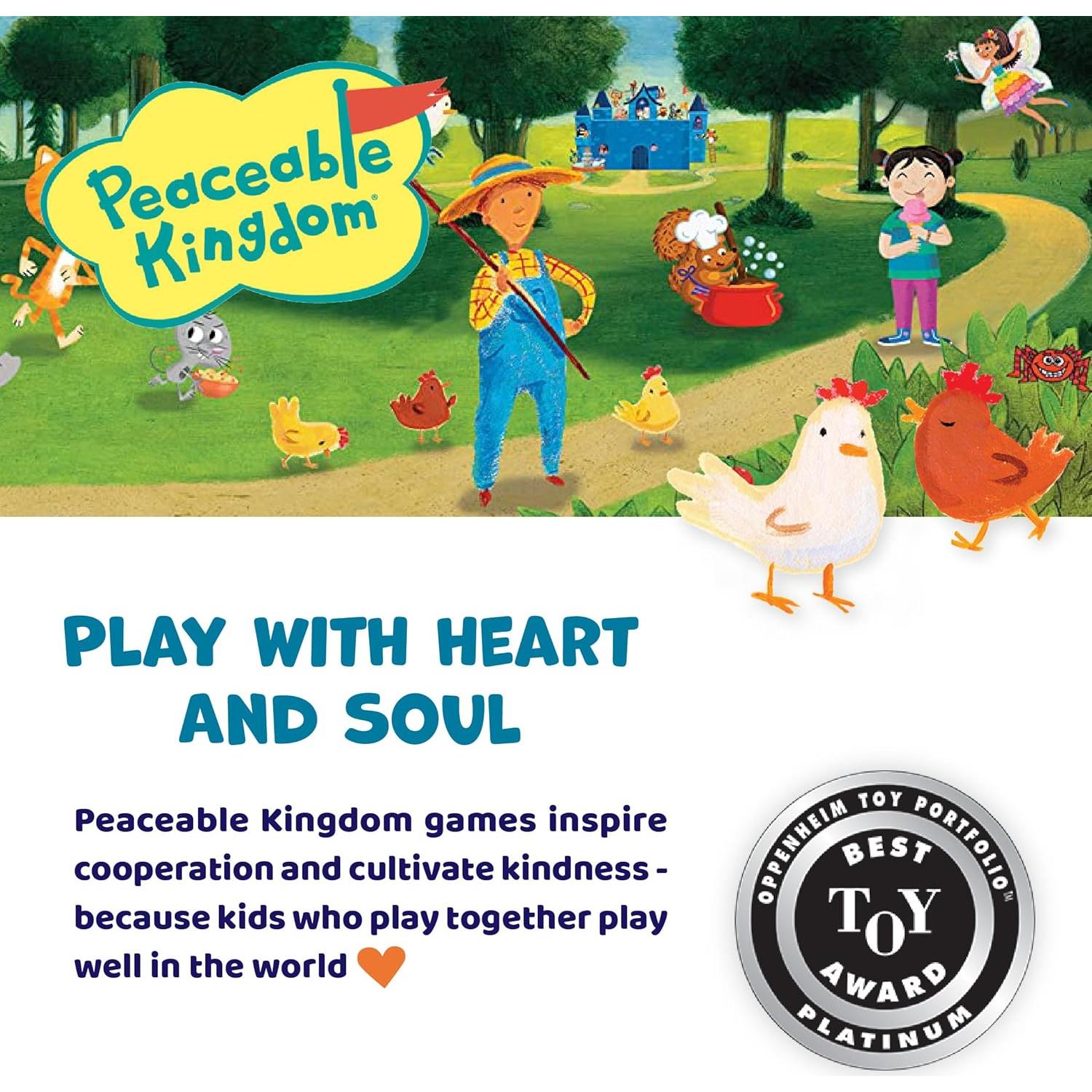 Juego Cooperativo Contar Tus Pollitos Peaceable Kingdom 2-4 Jugadores