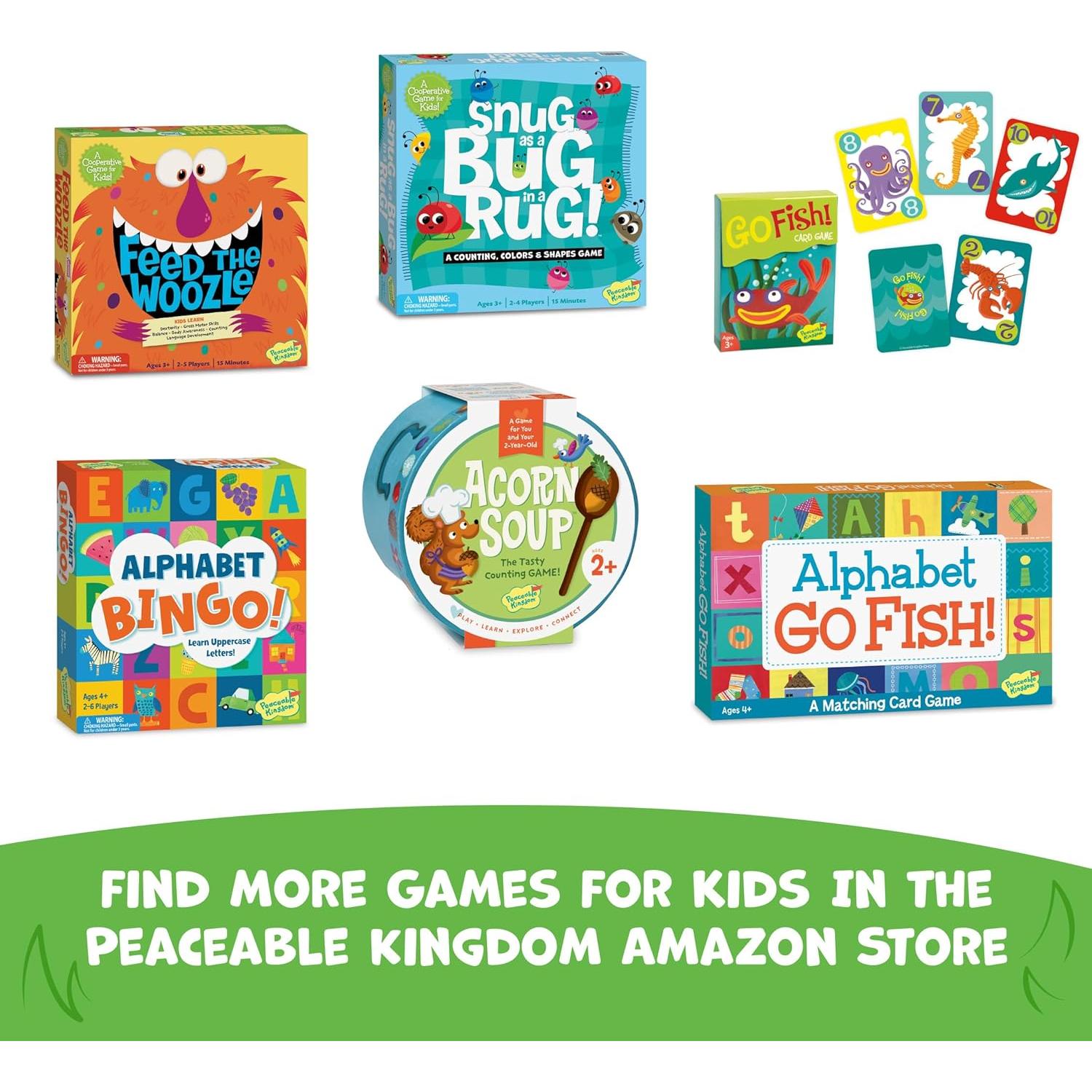 Juego Cooperativo Contar Tus Pollitos Peaceable Kingdom 2-4 Jugadores