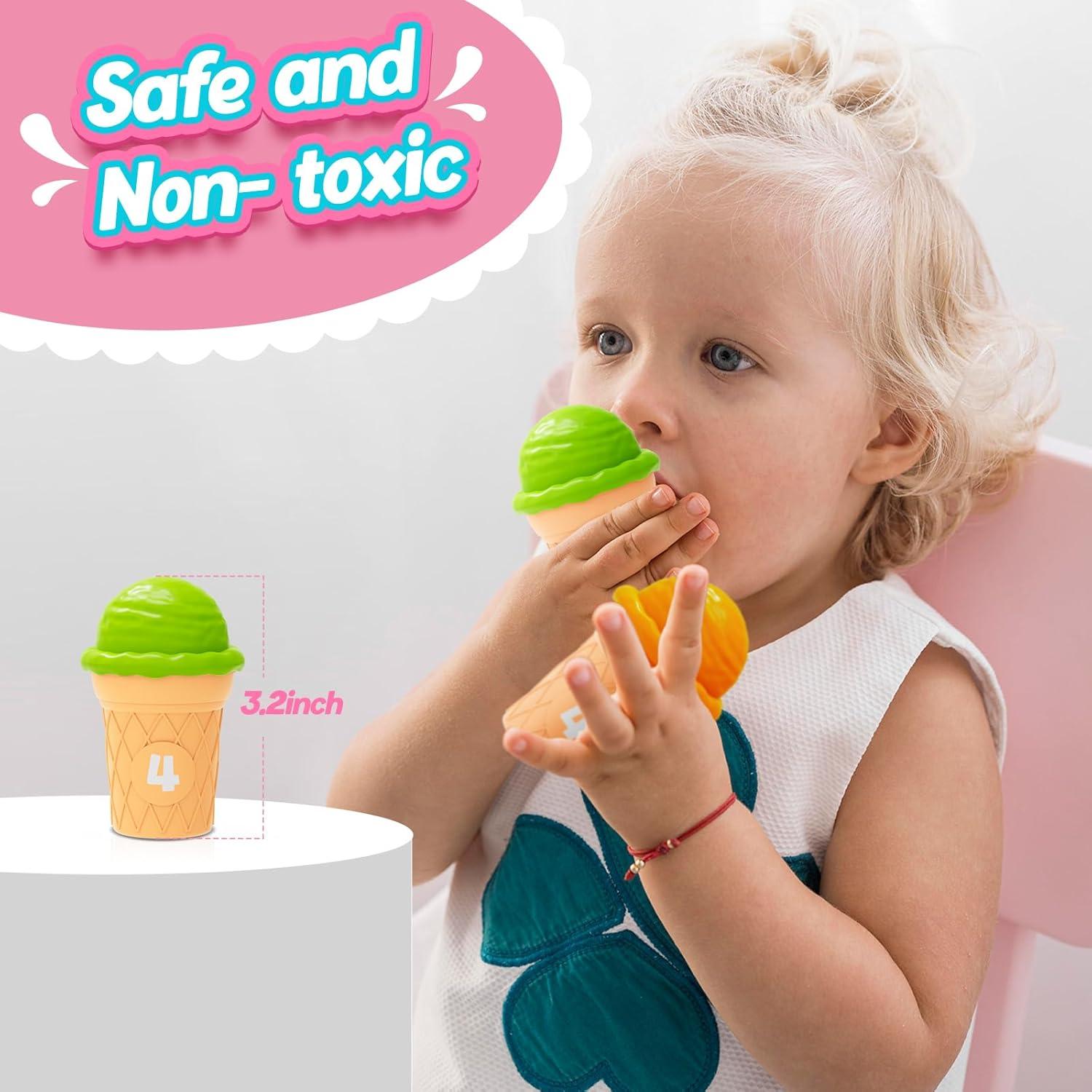 Juguete educativo de apilamiento Aizweb para contar colores