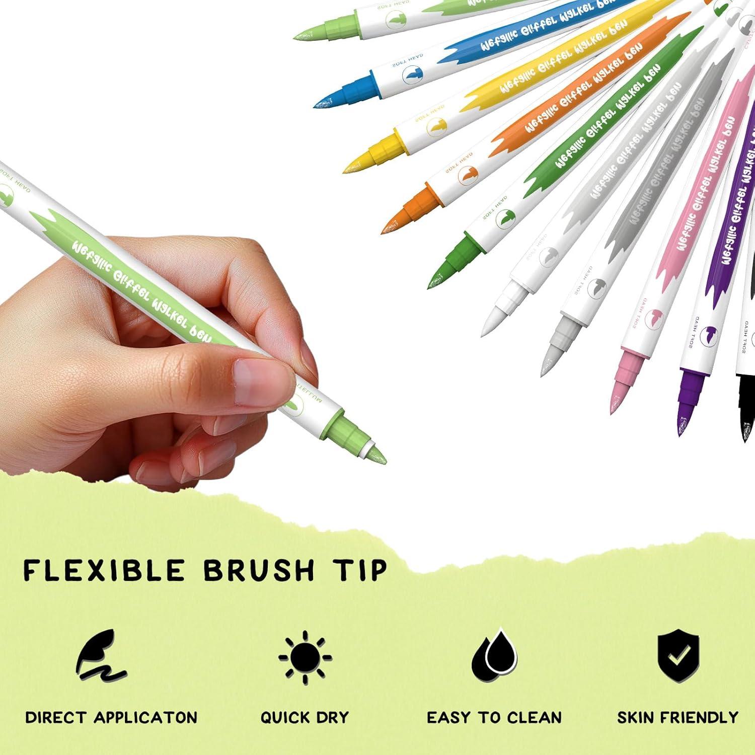 Kit de Tatuaje Temporal Wormhole 10PCS - Tintas Amigables con la Piel