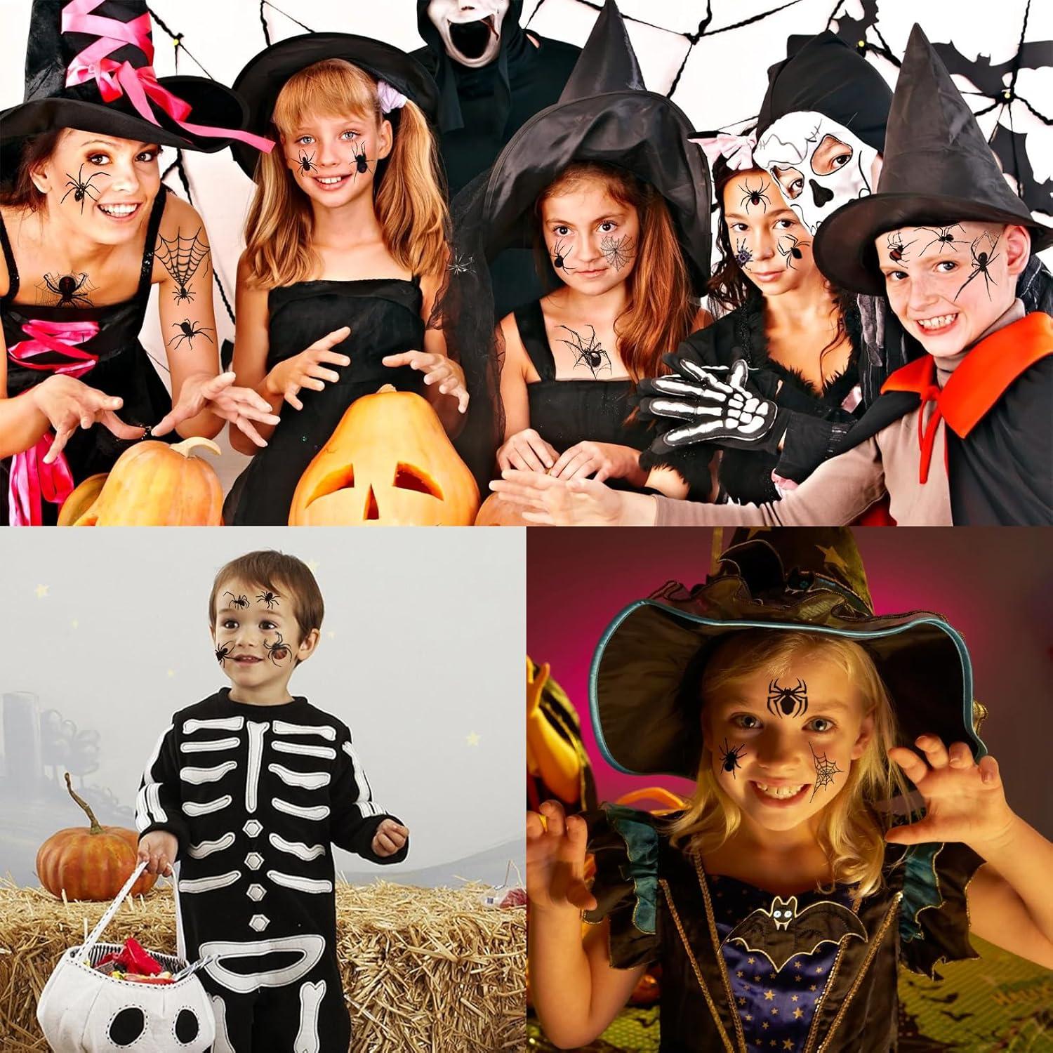 Kit de Tatuajes Temporales de Araña XZENTIRA 178 Piezas