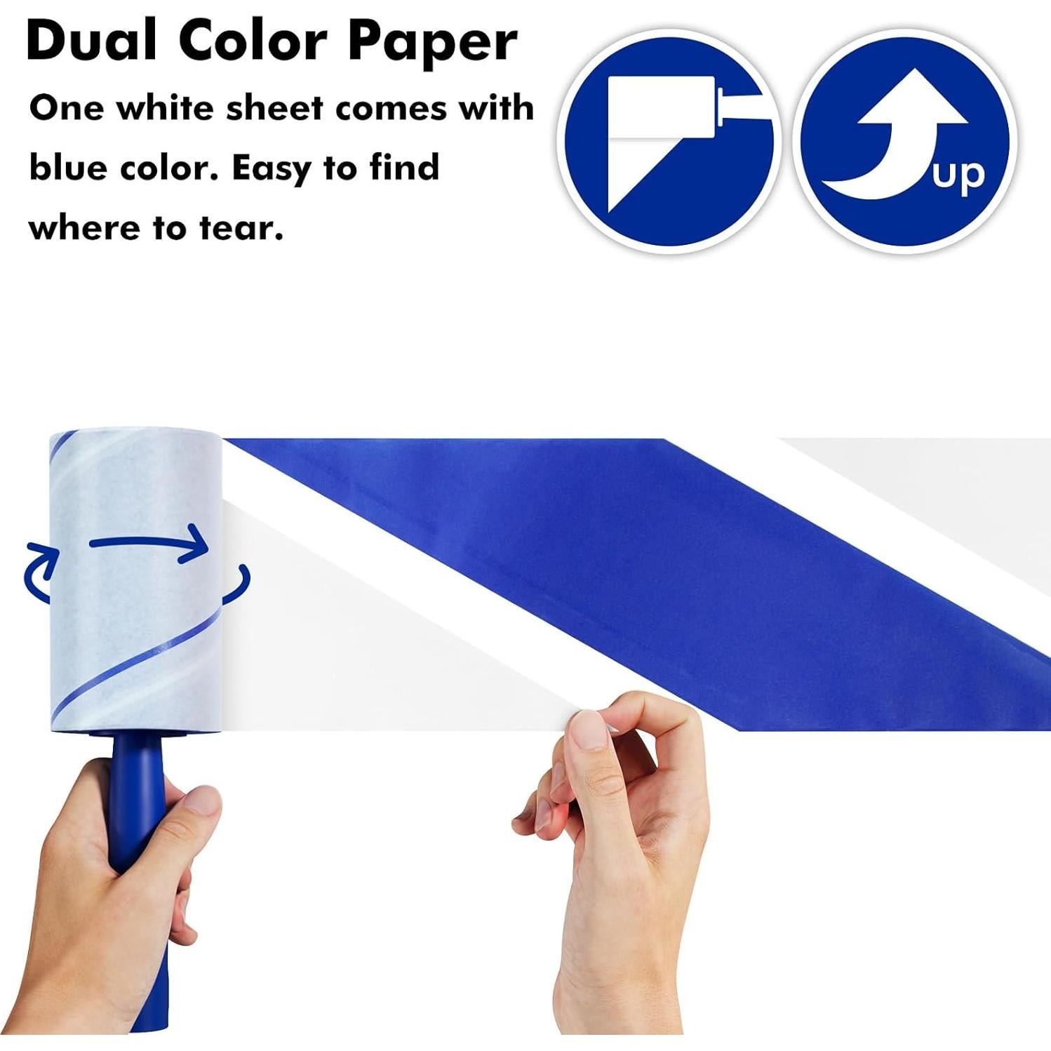 Rodillos para Pelos de Mascotas Historias de Nueva Inglaterra - 400 Hojas