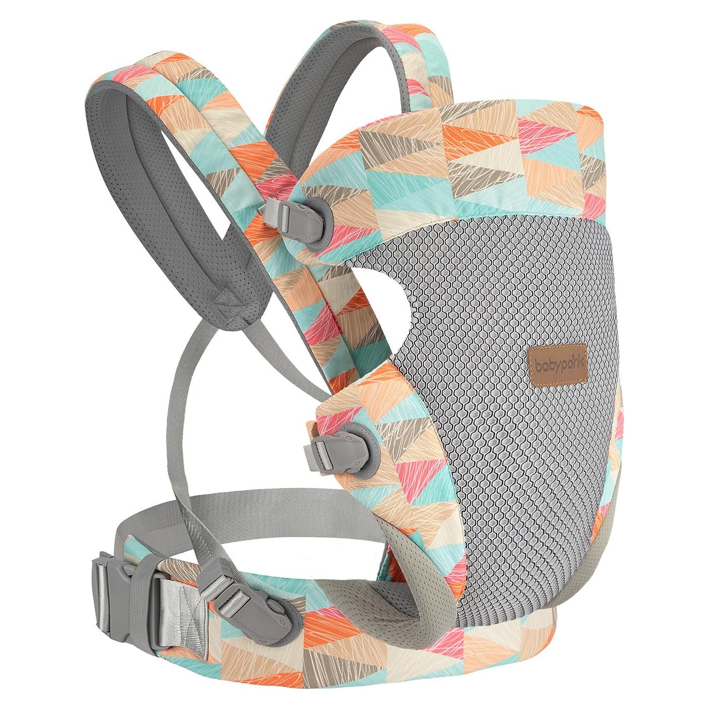 Portabebés Ergonómico 3 en 1 Geométrico - 3.4 a 20 kg