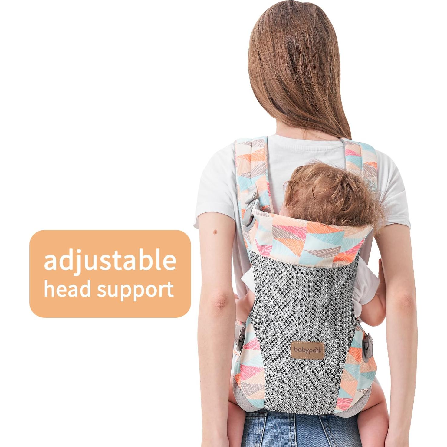 Portabebés Ergonómico 3 en 1 Geométrico - 3.4 a 20 kg