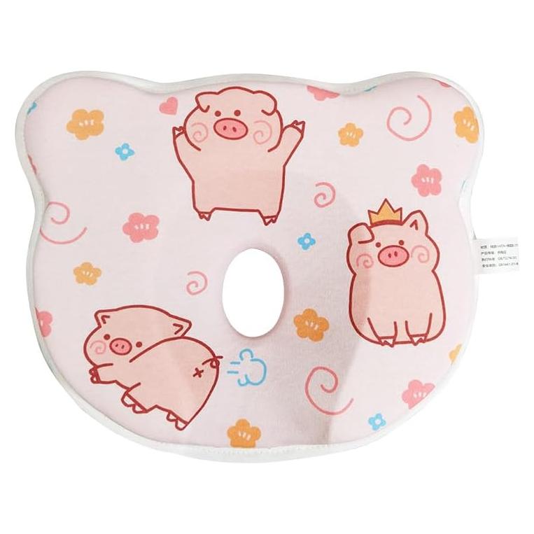 Almohada de Espuma de Memoria Eureka Baby Rosa 27x23 cm